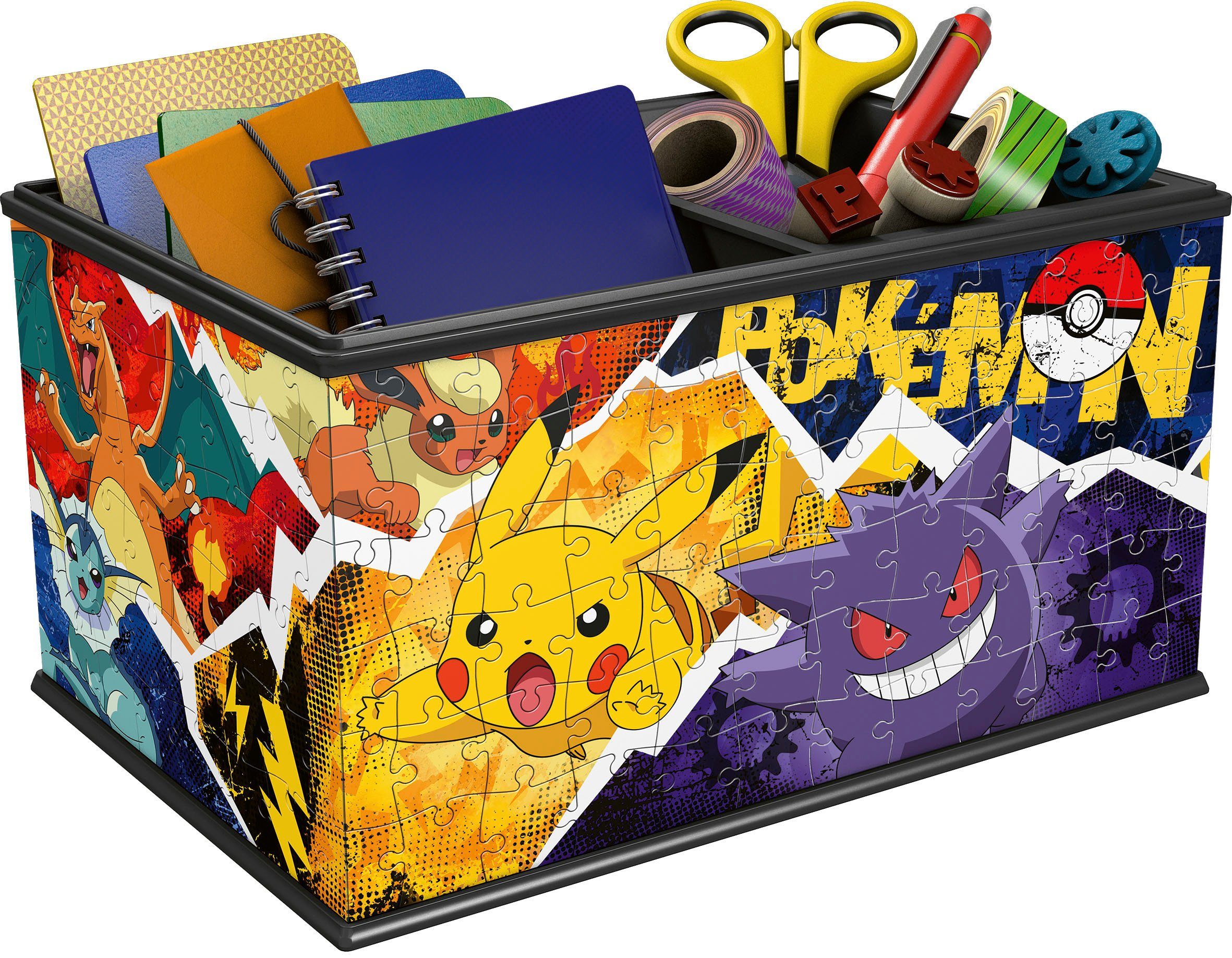 Ravensburger 3D-Puzzle Aufbewahrungsbox Pokémon, 216 Puzzleteile, Made in E günstig online kaufen