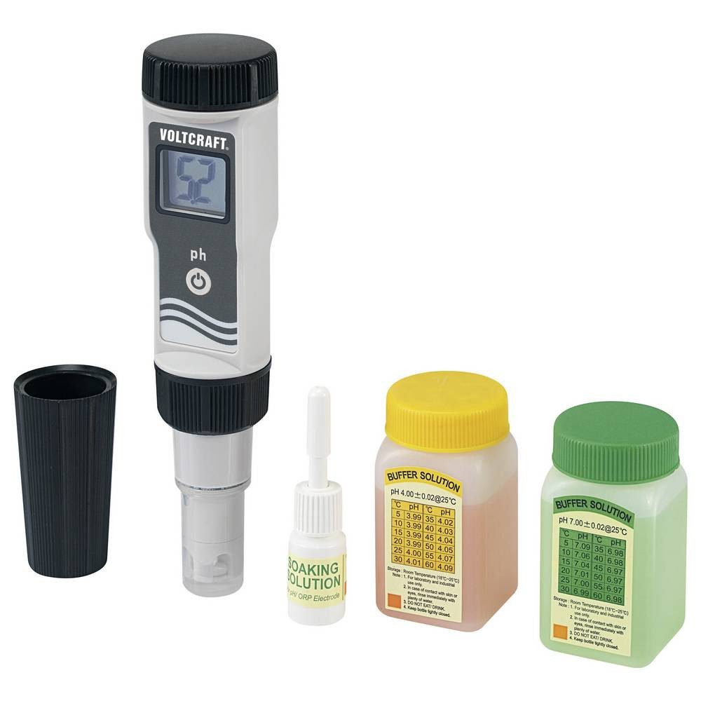 VOLTCRAFT Wasserzähler pH-Messstick PHT-02 ATC