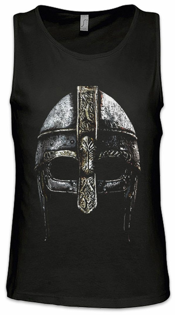 Urban Backwoods Tanktop Viking Helmet Ärmelloses T-Shirt Runen Walhalla Loki Thor Vikings Wikinger Odin Midgard Norse
