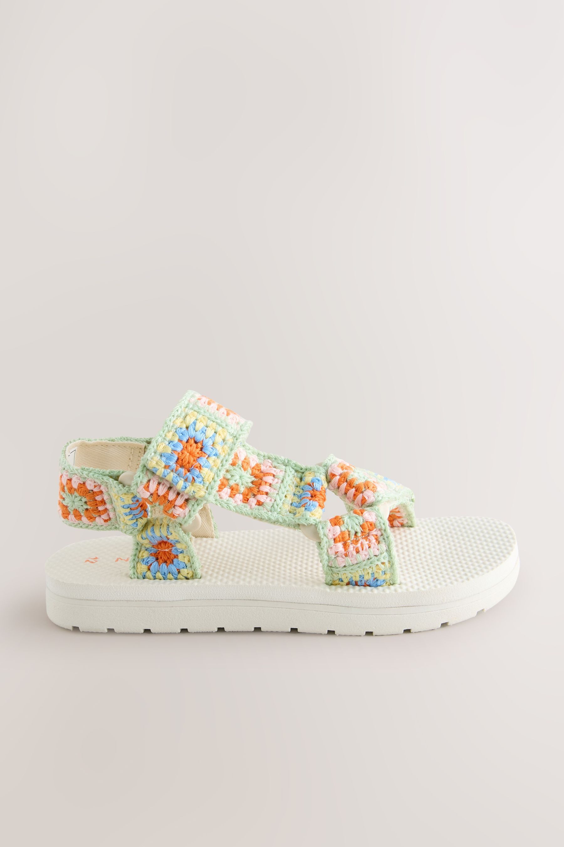Next Trekking-Sandalen mit Häkeldetail Sandale (1-tlg) günstig online kaufen