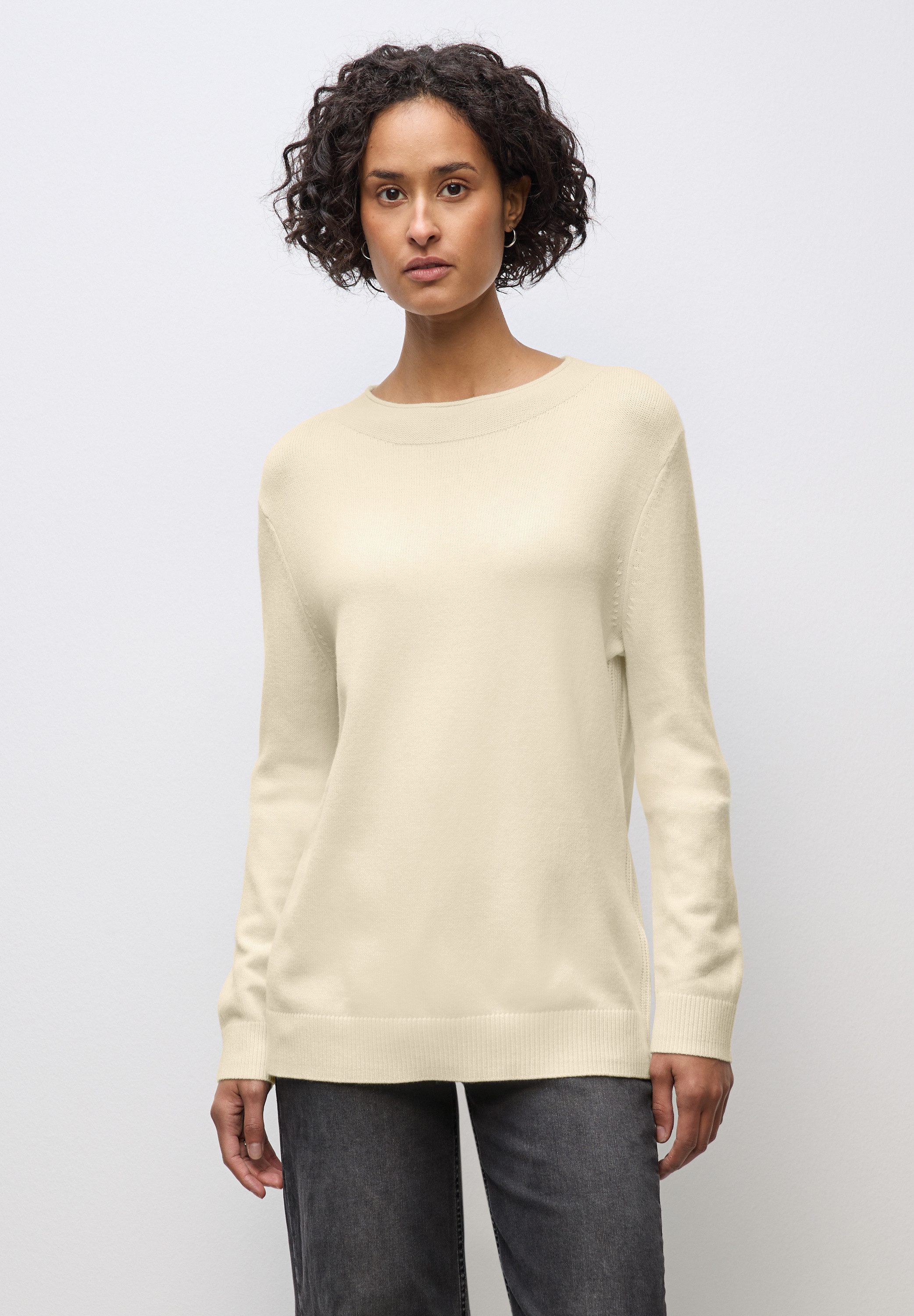 STREET ONE Strickpullover Feinstrick günstig online kaufen