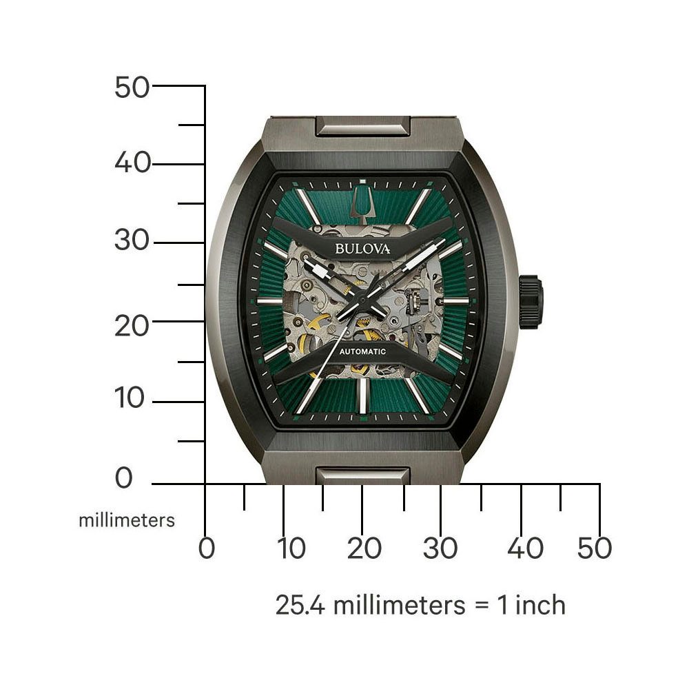 Bulova Automatikuhr 98A321, Armbanduhr, Herrenuhr, Mechanische günstig online kaufen
