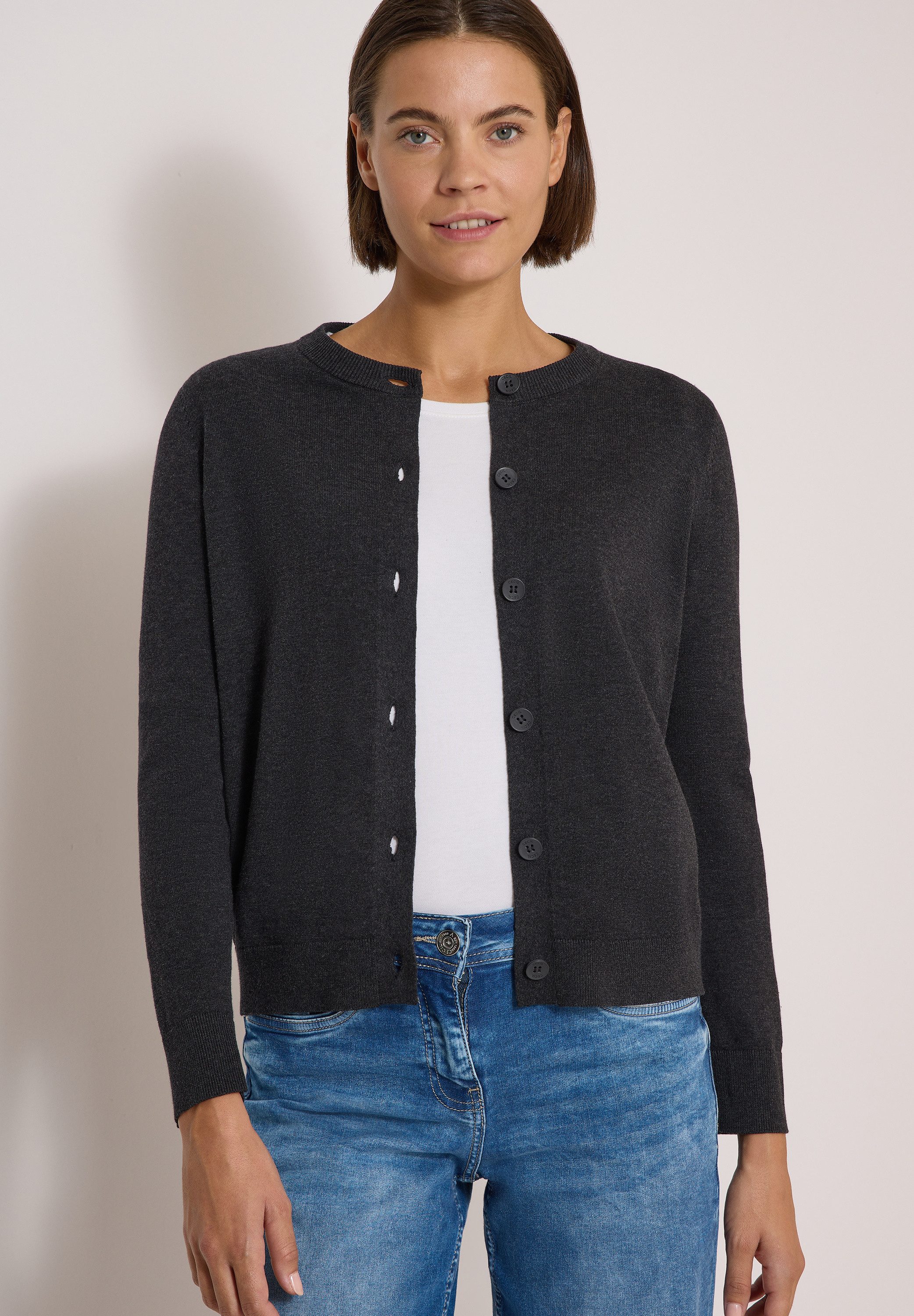 CECIL Cardigan mit Knopfleiste