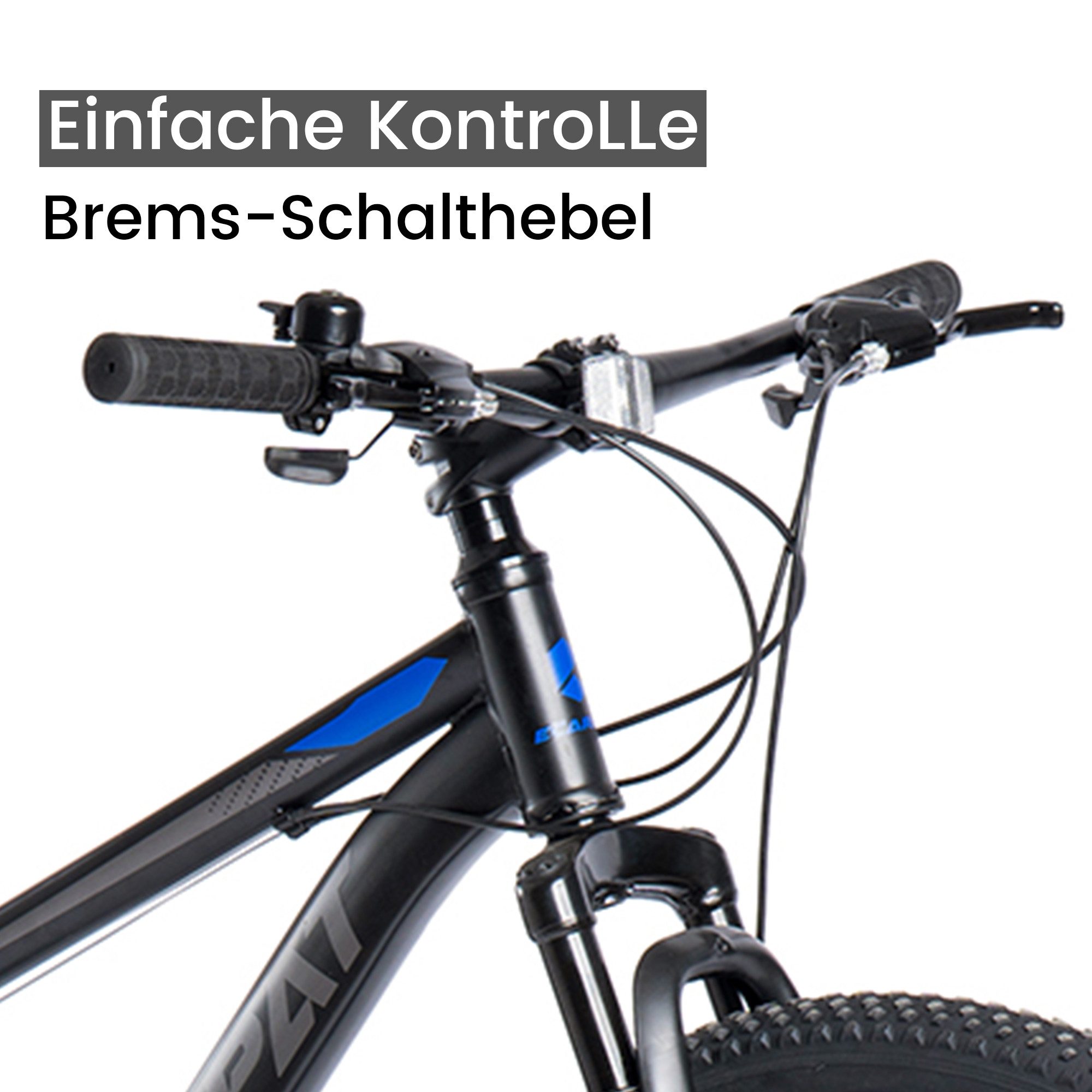 CARPAT SPORT Mountainbike 24 26 27.5 29 Zoll Fahrrad für Herren Damen Jungen, 21 Gang Shimano Tourney Schaltwerk, Kettenschaltung, mechanische Scheibenbremse, MTB Fahrrad Bike