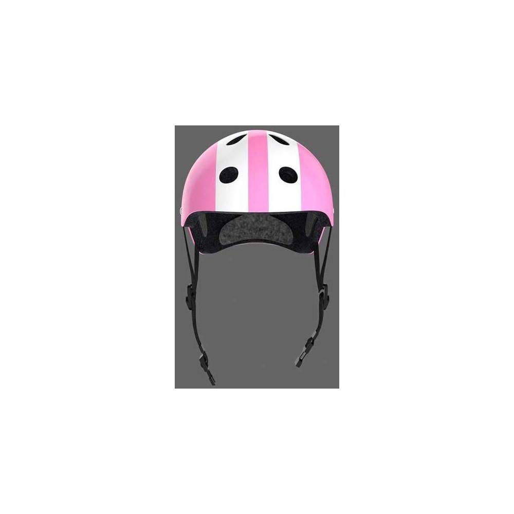 MOLTO Fahrradhelm Molto Kinderhelm Moltó Rosa Weiß 48-53 cm sicher und stylish für Kinde