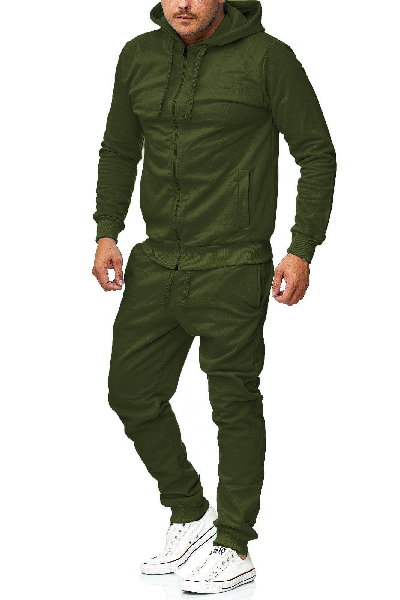 L.gonline Freizeitanzug Herren Jogginganzug, Freizeitanzug, Hausanzug günstig online kaufen