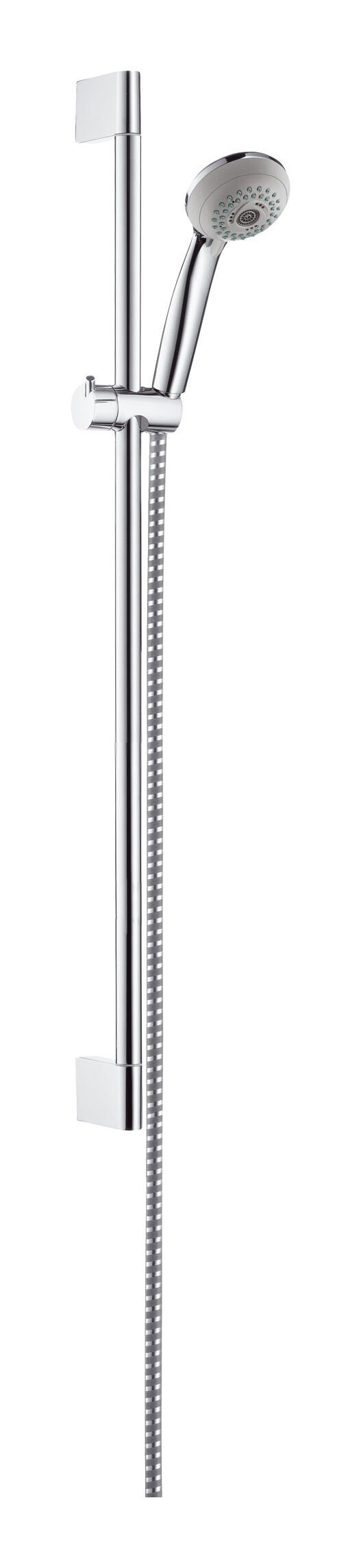 hansgrohe Stangenbrause-Set Crometta 85, Höhe 66.9 cm, 3 Strahlart(en), Brauseset 85 Multi mit Brausestange 650 mm - Chrom