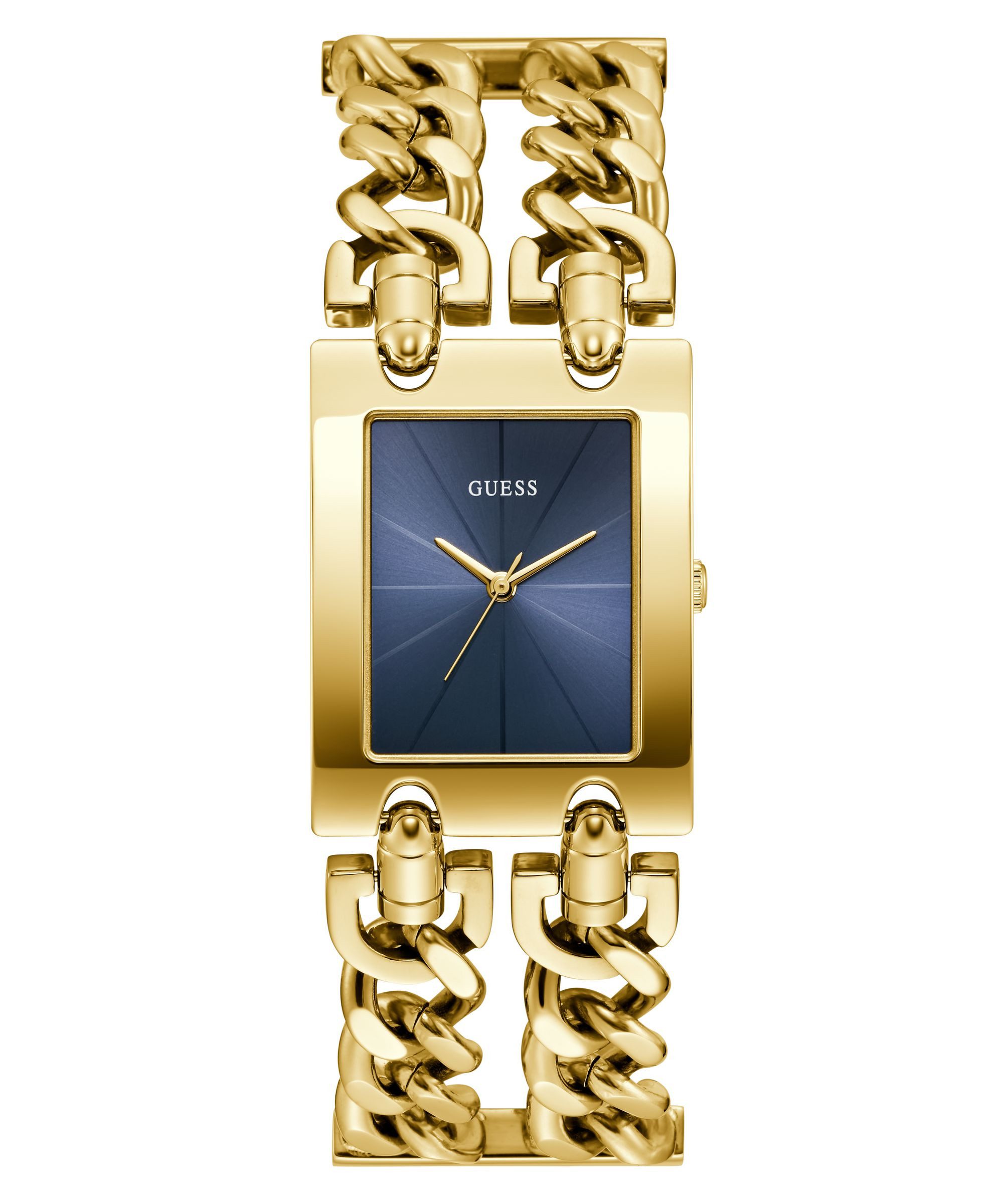 Guess Quarzuhr Guess HEAVY METAL GW0740L3, Armbanduhr, Damenuhr, Edelstahlarmband, analog