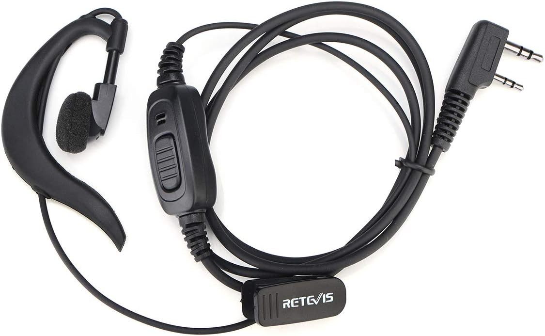Retevis Walkie Talkie Retevis RT5R Funkgerät Headset, Sicherheit Headset