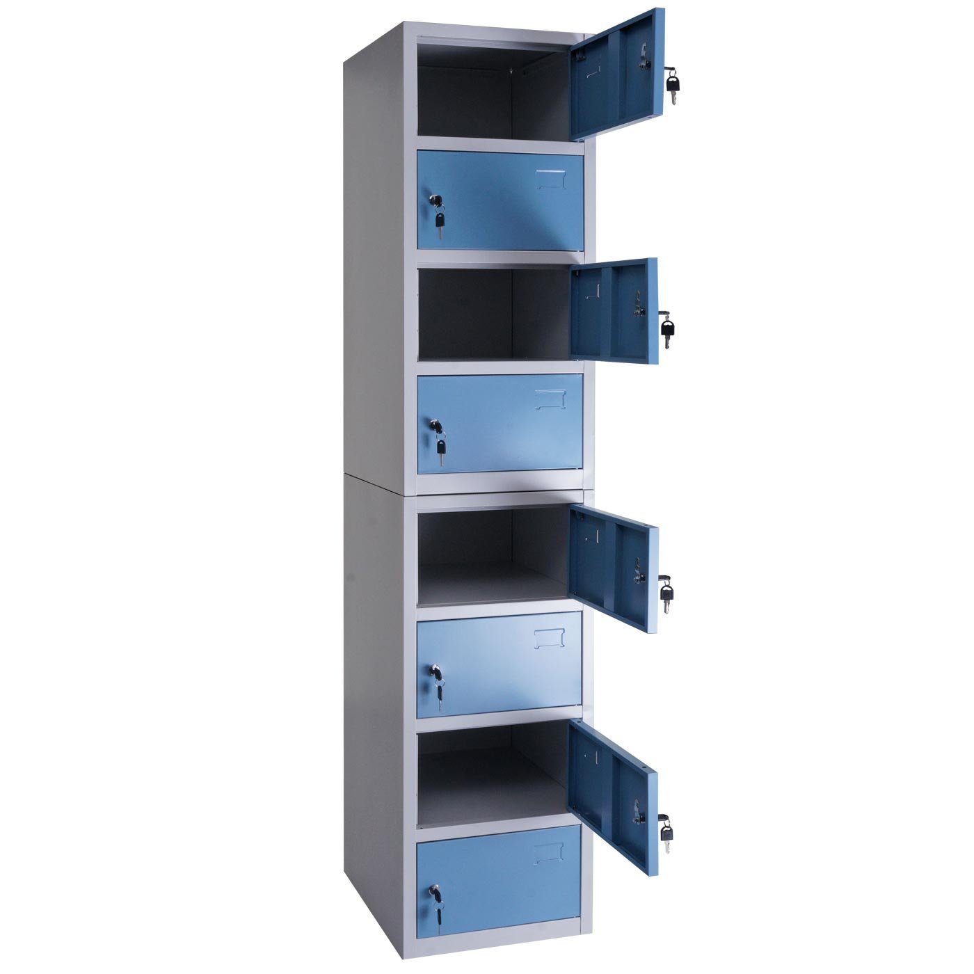 Konstruktion blau Stabile MCW-L61 MCW Aktenschrank