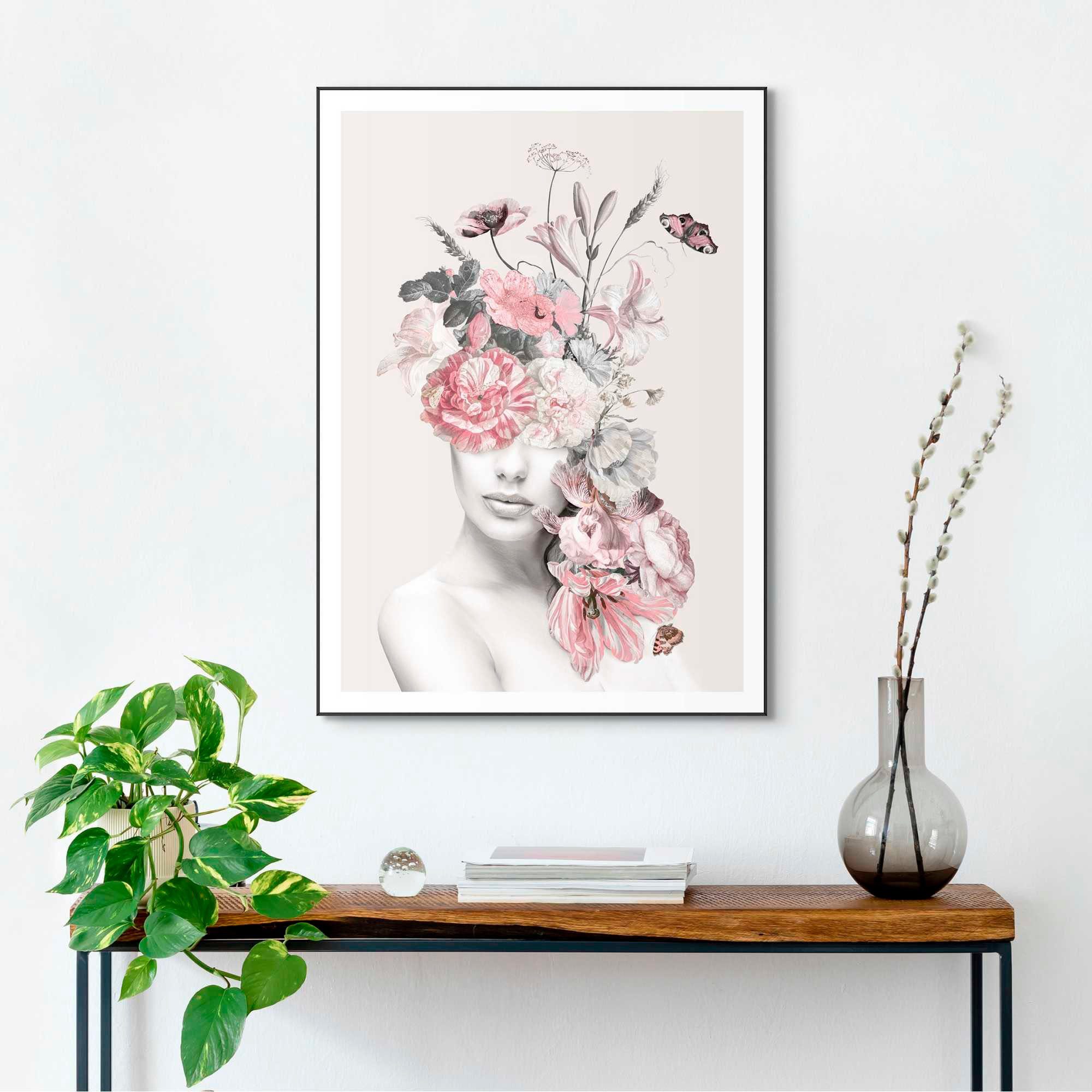 Reinders! Poster Blumenfrau günstig online kaufen