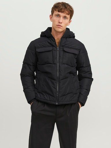 Jack & Jones Steppjacke JJMASON PUFFER JACKET SN black | Jacken