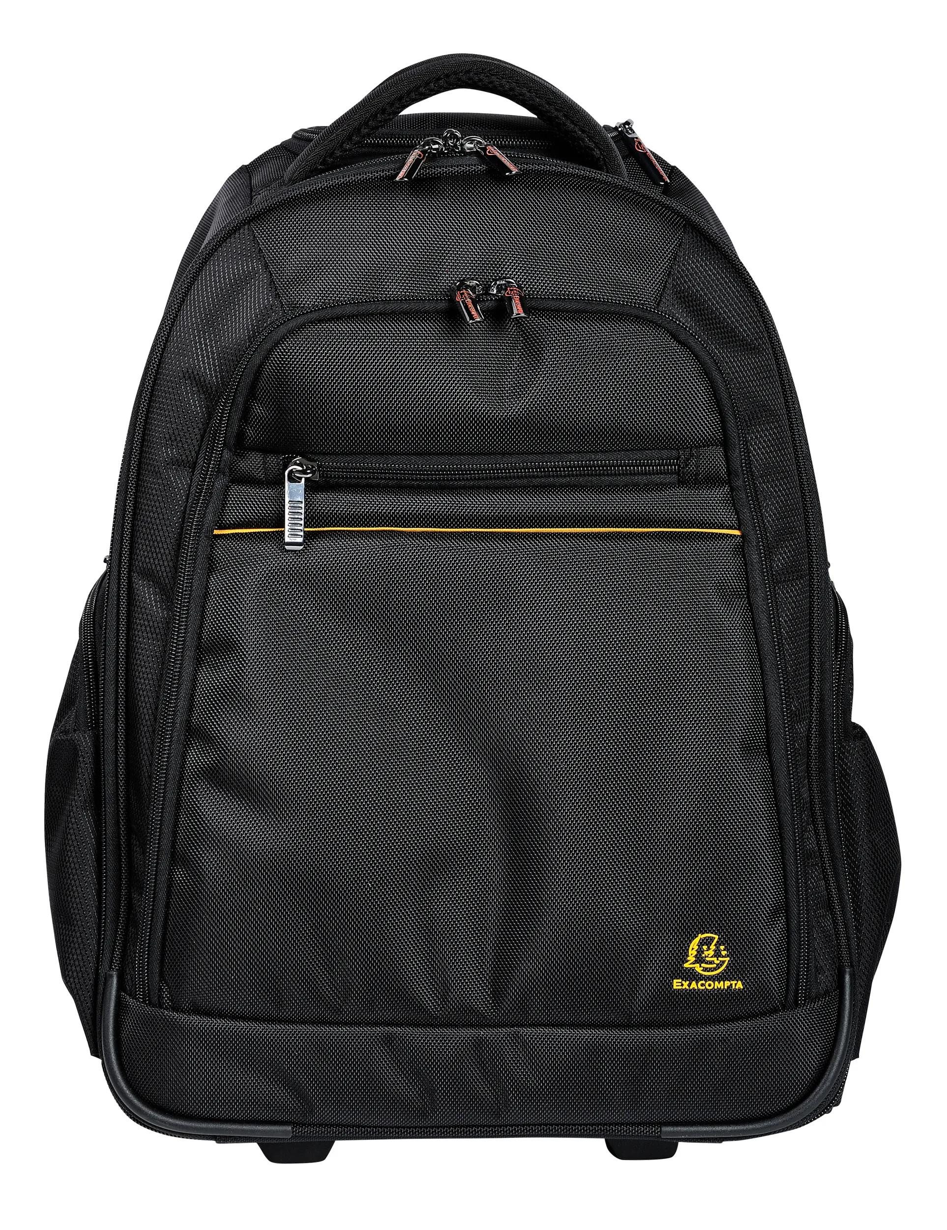 EXACOMPTA Business-Trolley Businessrucksack mit Rollen Exabusiness, Exactive - Schwarz - 18634E, 37x24x54