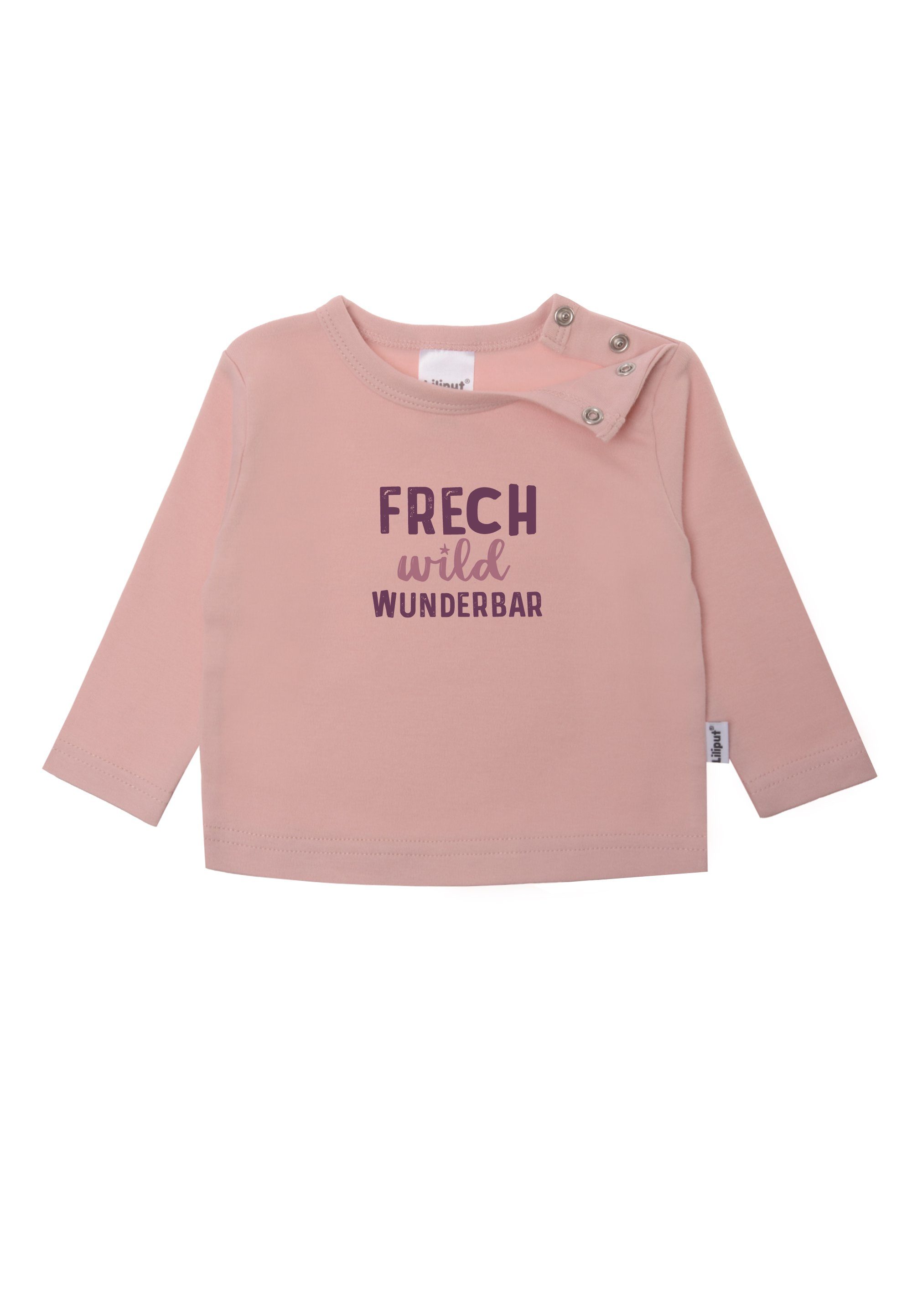 Liliput Langarmshirt Frech wild wunderbar mit günstig online kaufen
