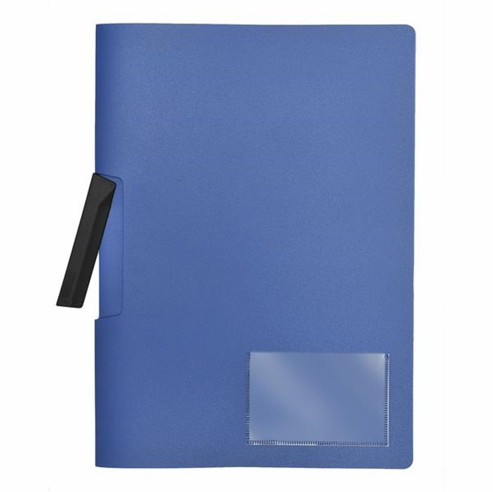 Foldersys blau Standard Klemm-Mappe FOLDERSYS Papierkorb