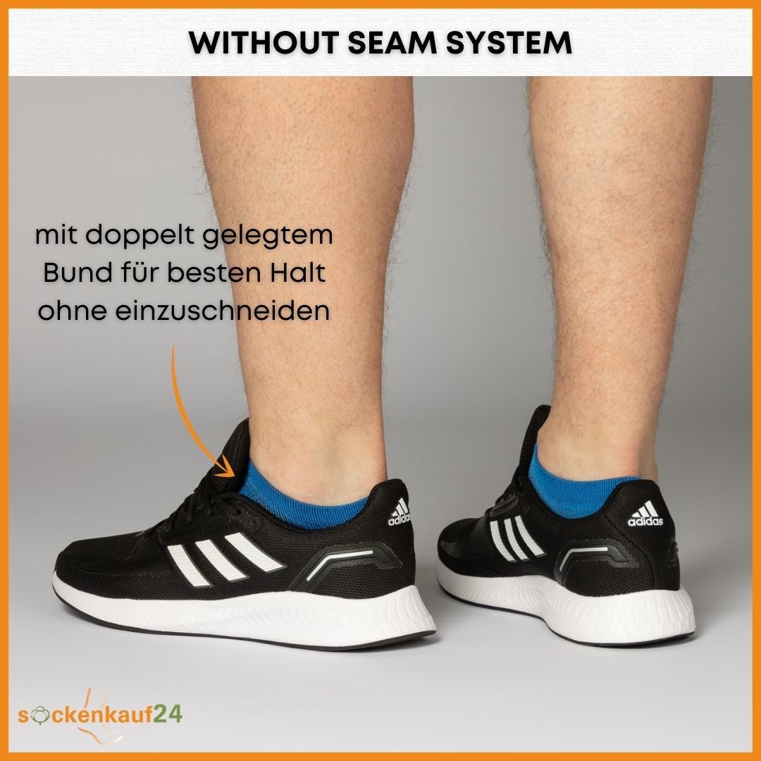 sockenkauf24 Laufsocken low Cut Sportsocken für Herren & Damen Laufsocken kurz (3-Paar) Atmungsaktive Running Socks 50203P WP