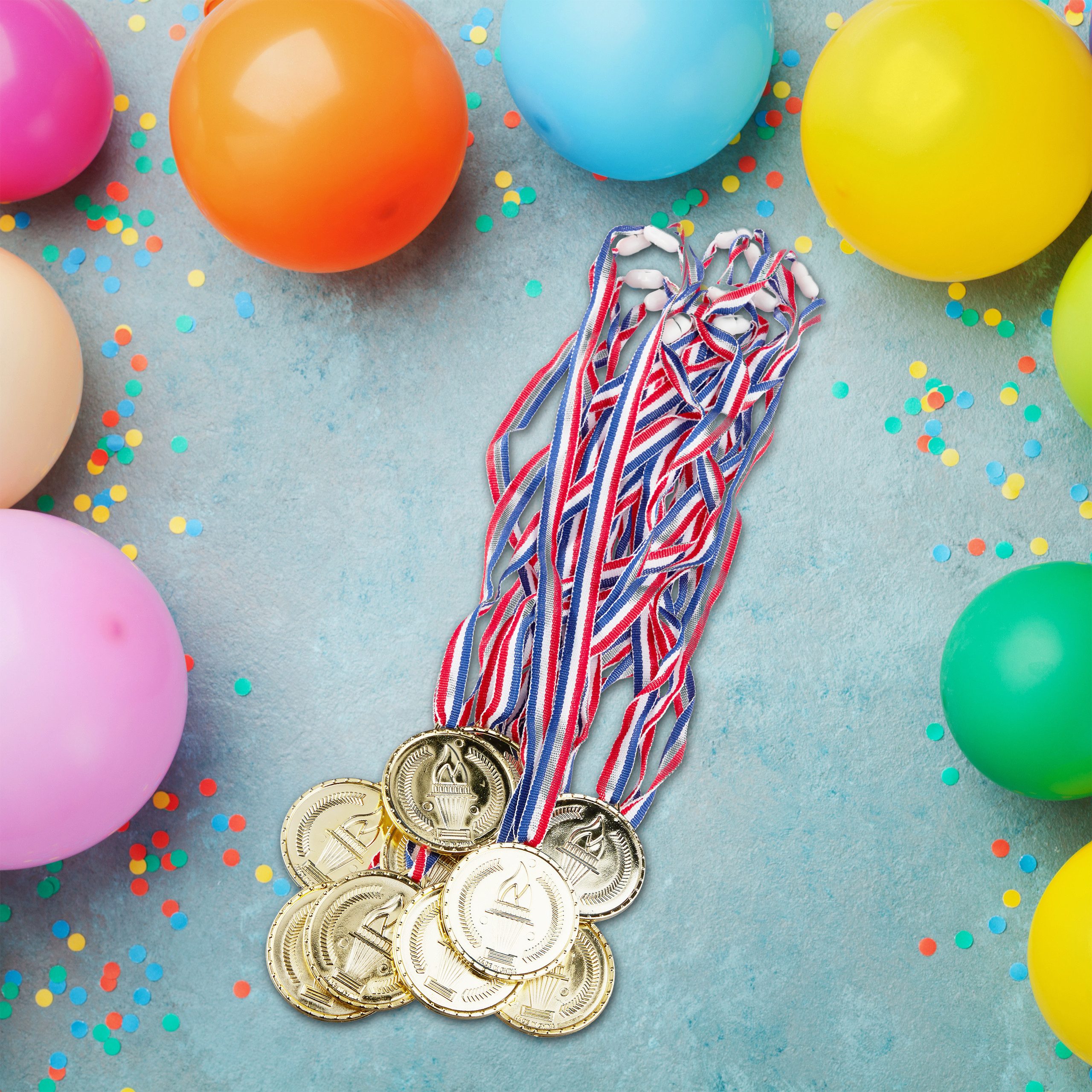 relaxdays Dekoobjekt Goldmedaille Kinder 12er Set günstig online kaufen