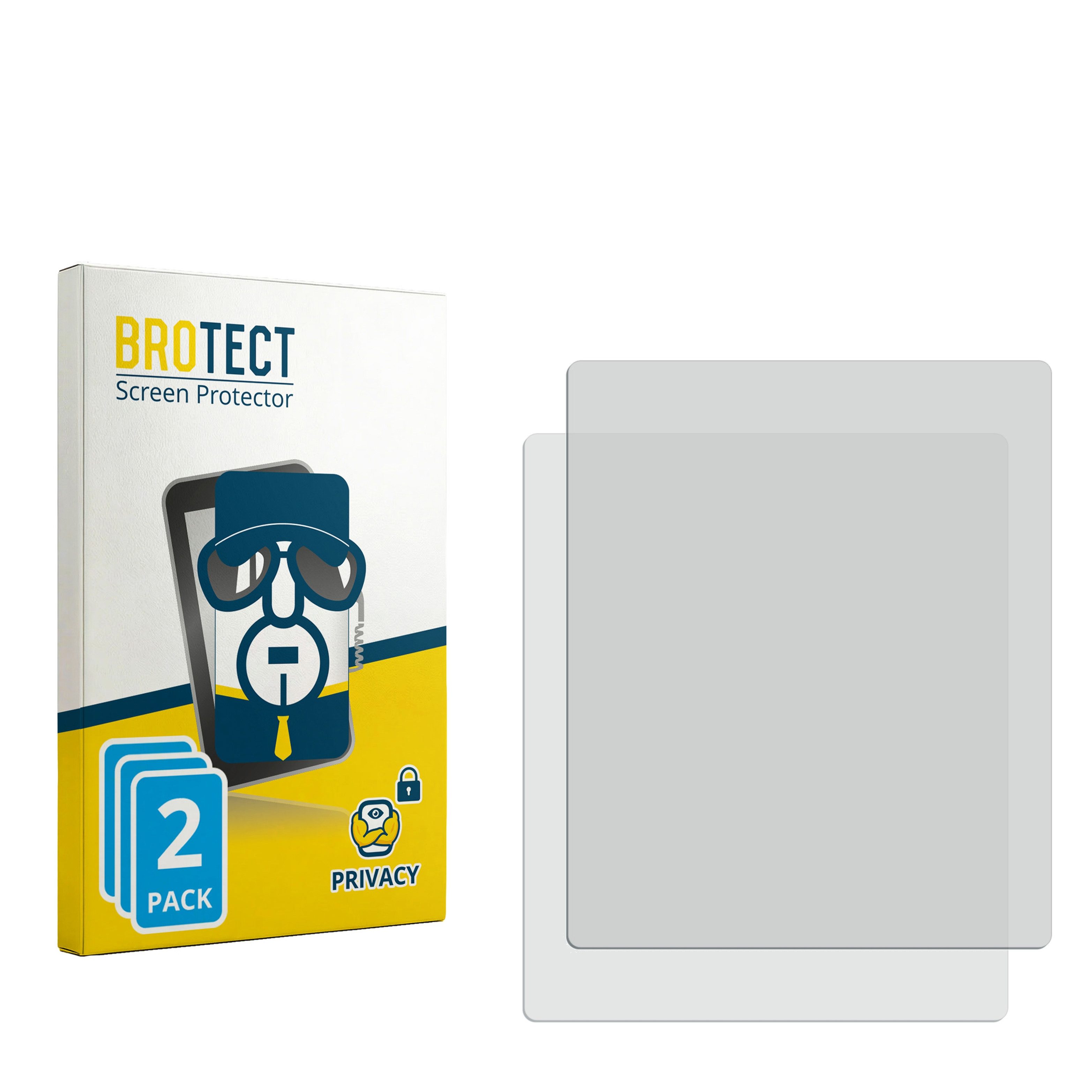 BROTECT Displayschutzfolie Sichtschutzfolie für LG Wing (Hinteres Display), 2 Stück, Anti-Spy Privacy Sichtschutz Blickschutzfolie Blaulicht-Schutz