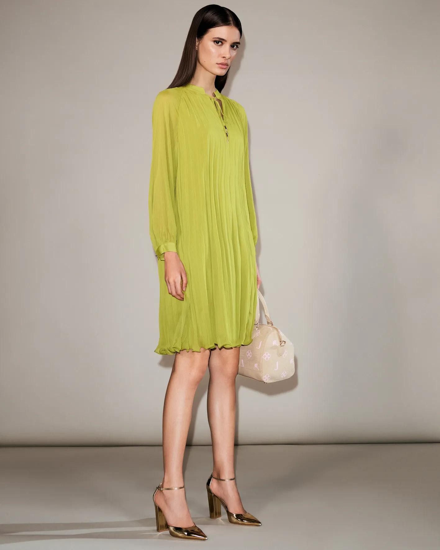 JOOP! Blusenkleid Daphne mit Plisseefalten