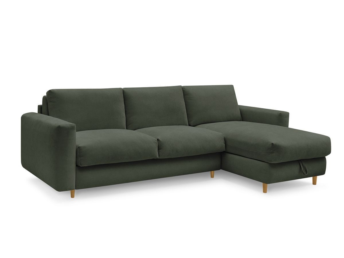 Bobochic Paris Ecksofa Cocoone, 4-Sitzer, 276x168 cm, Schlaffunktion + Bettkasten, Ecke wechselbar