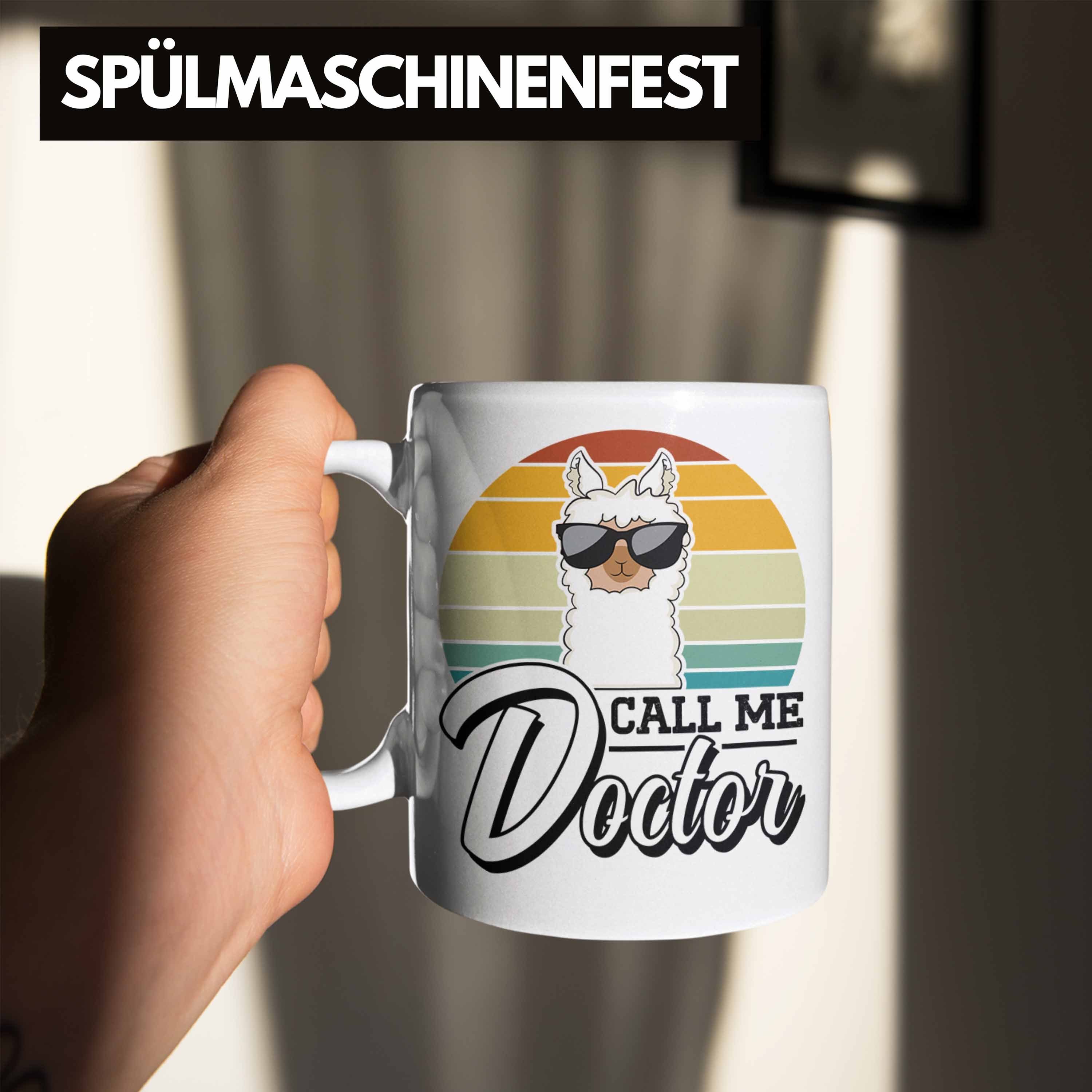 Weiss Doktor für Trendation - Tasse Bestanden Doctor Call Trendation Tasse Me Geschenk