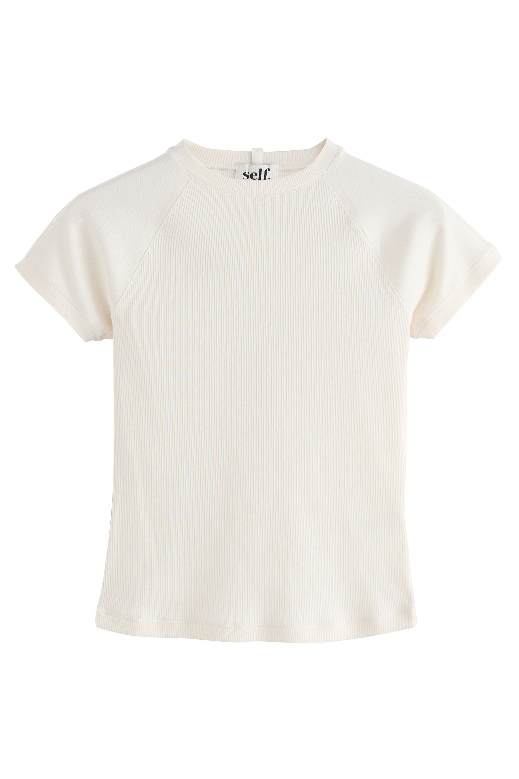 self T-Shirt Self. Enges, geripptes T-Shirt (1-tlg) günstig online kaufen