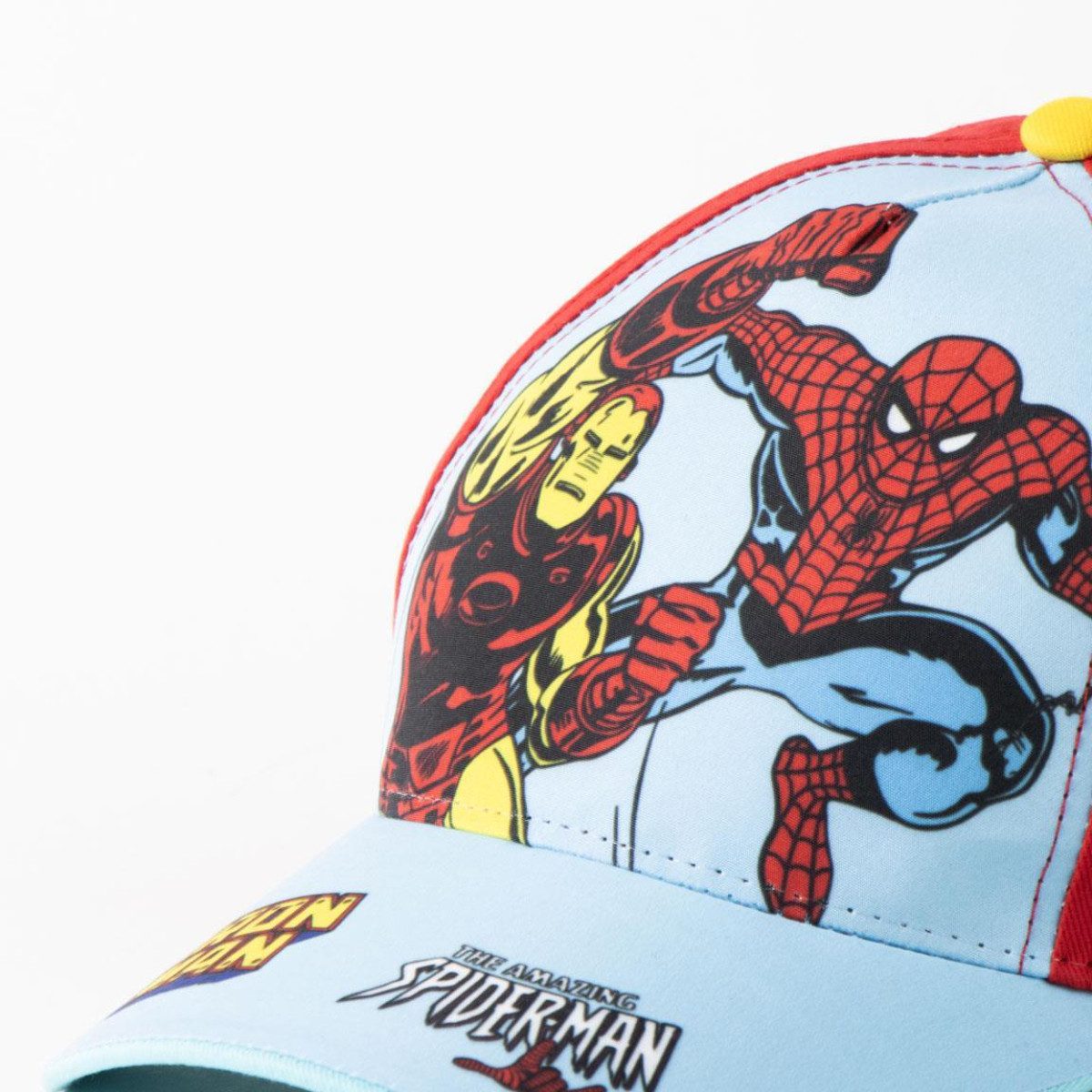MARVEL Baseball Cap Avengers Spider Man Kinder Cap Baseballkappe Schirmmütze 53 cm (Packung)