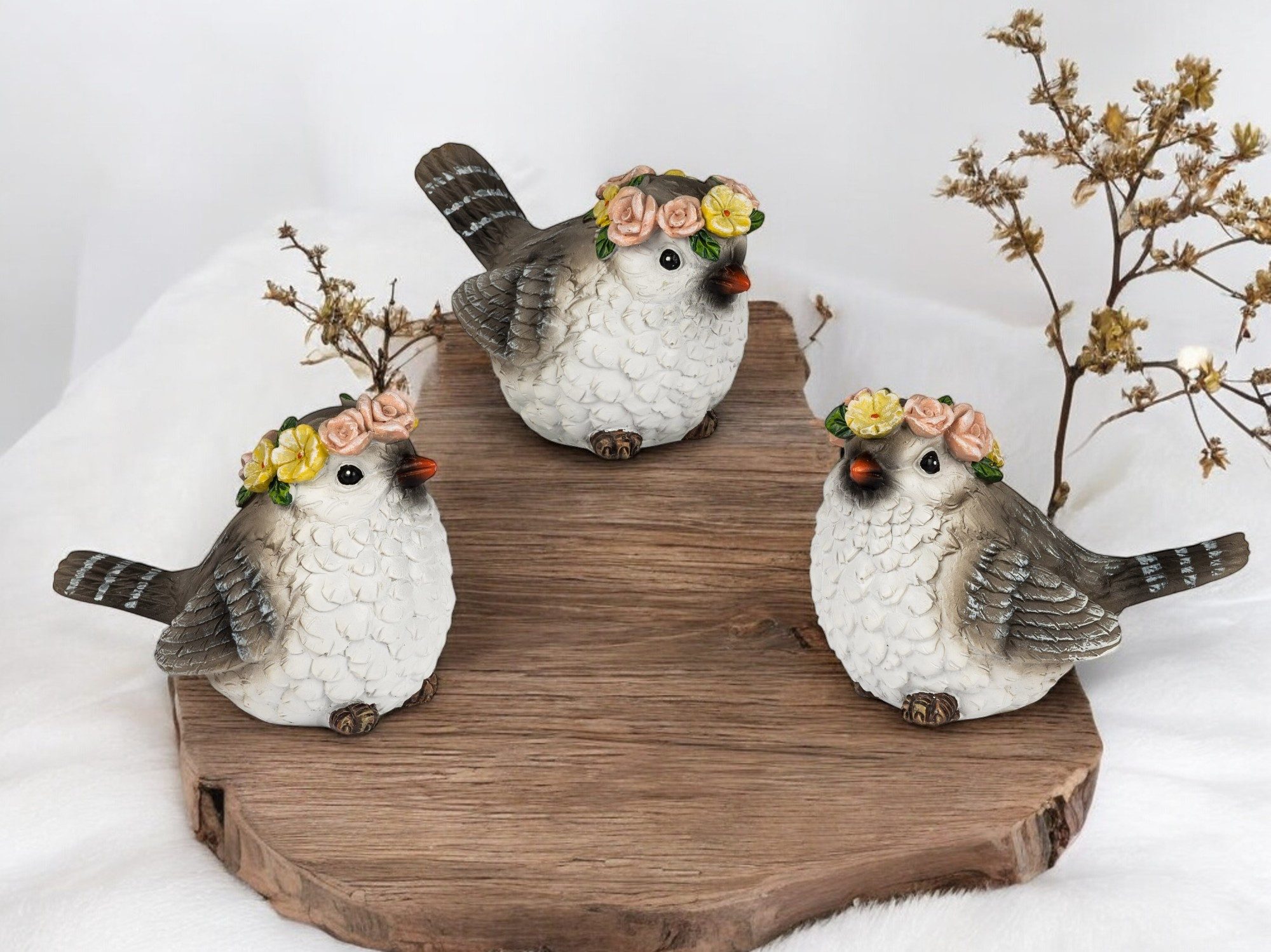 formano Tierfigur 3er-Set Deko Vögel, 7 günstig online kaufen