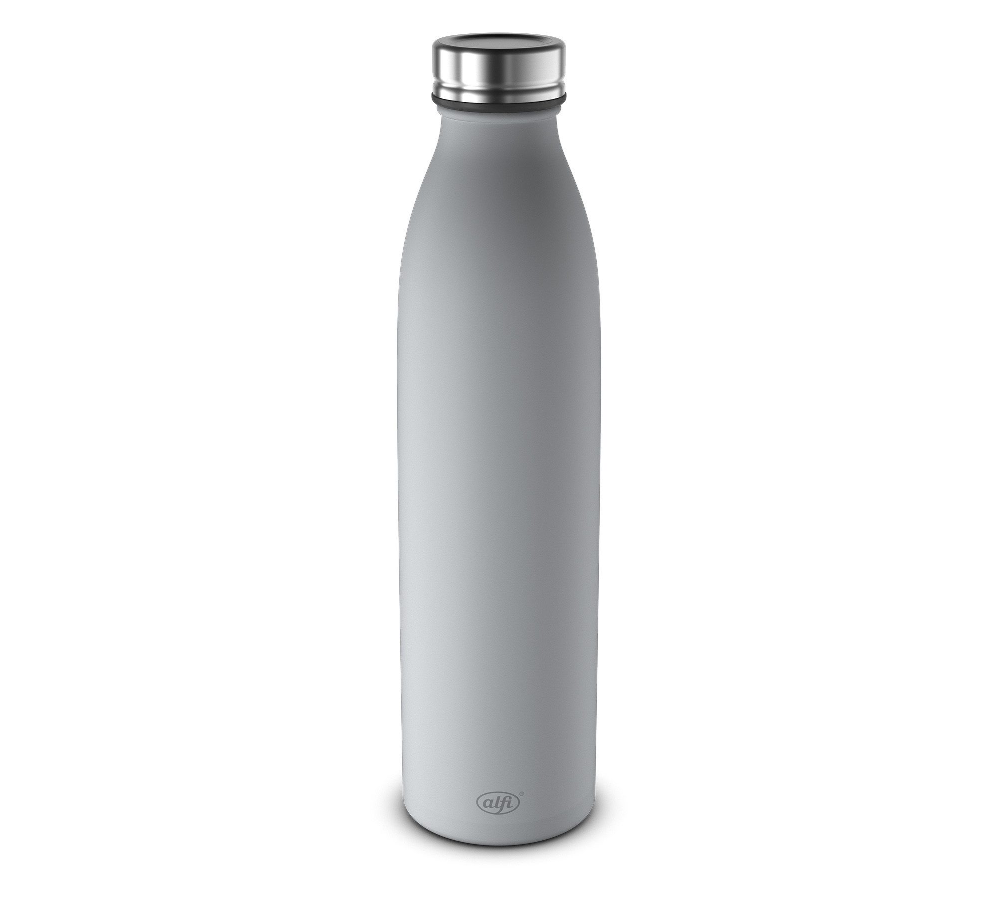 Alfi Isolierflasche PURE BOTTLE, aus doppelwandigem Edelstahl, spülmaschinenfest, 0,75l, 24h kalt, Pulverbeschichtung, absolut dicht bei Kohlensäure