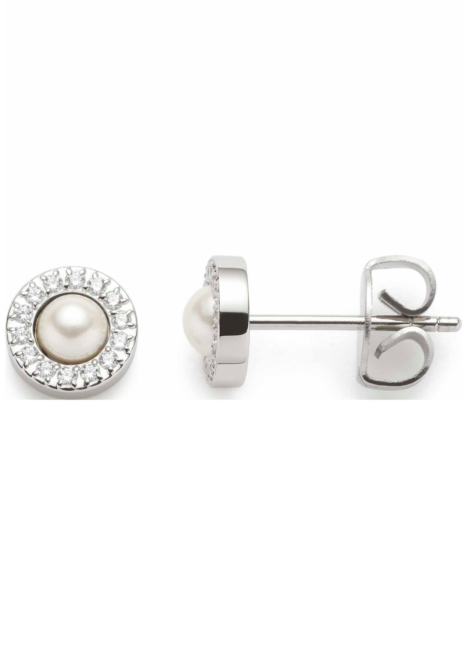 LEONARDO Paar Ohrstecker Ohrring Isa, mit Glasstein oder Perle (imitiert) u günstig online kaufen