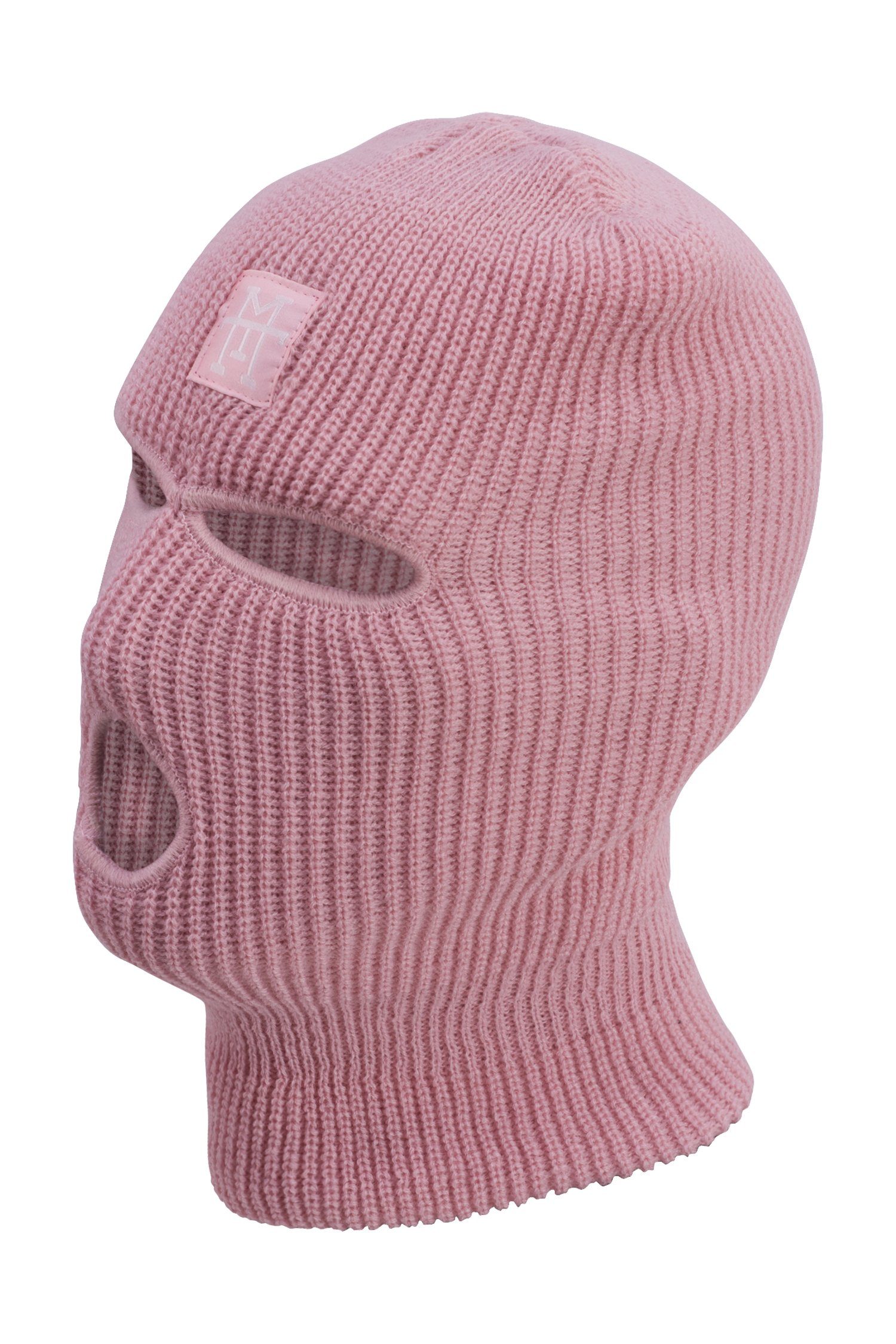 - Sturmhaube, gestrickt Farben Balaclava versch. Skimaske Rosa in Sturmhaube 3-Loch Manufaktur13