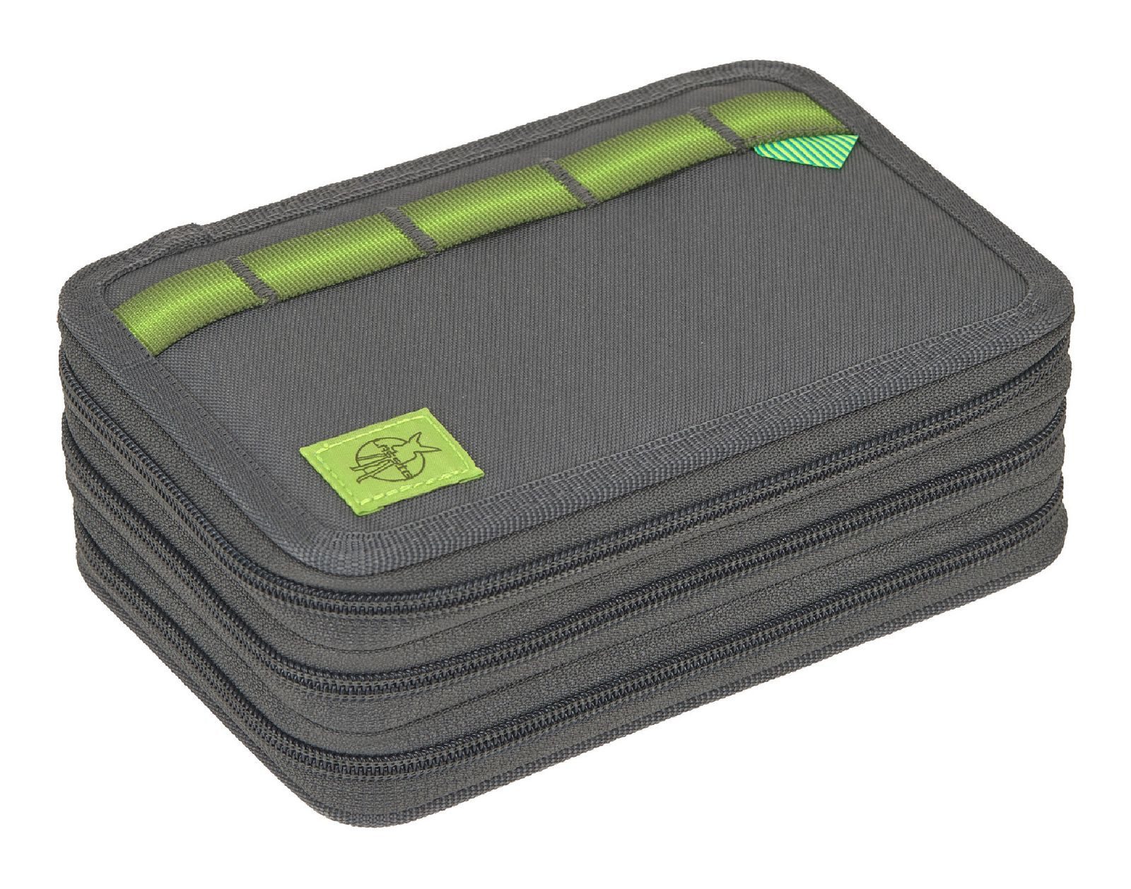 LÄSSIG Federmäppchen School Triple Pencil Case Slim