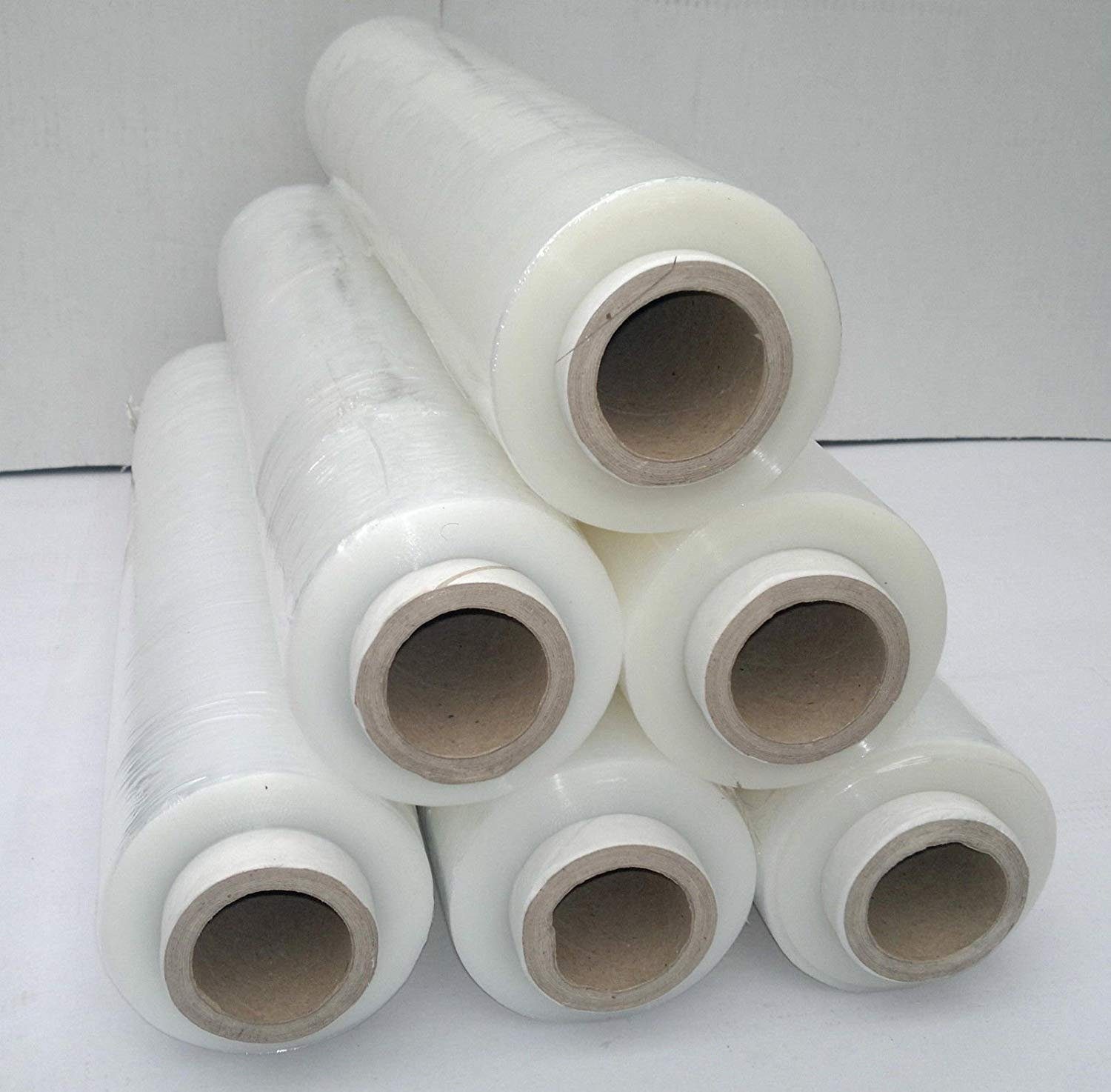 SRM Design Schutzfolie 6 Rollen Stretchfolie 500mm x 275m 23mµ