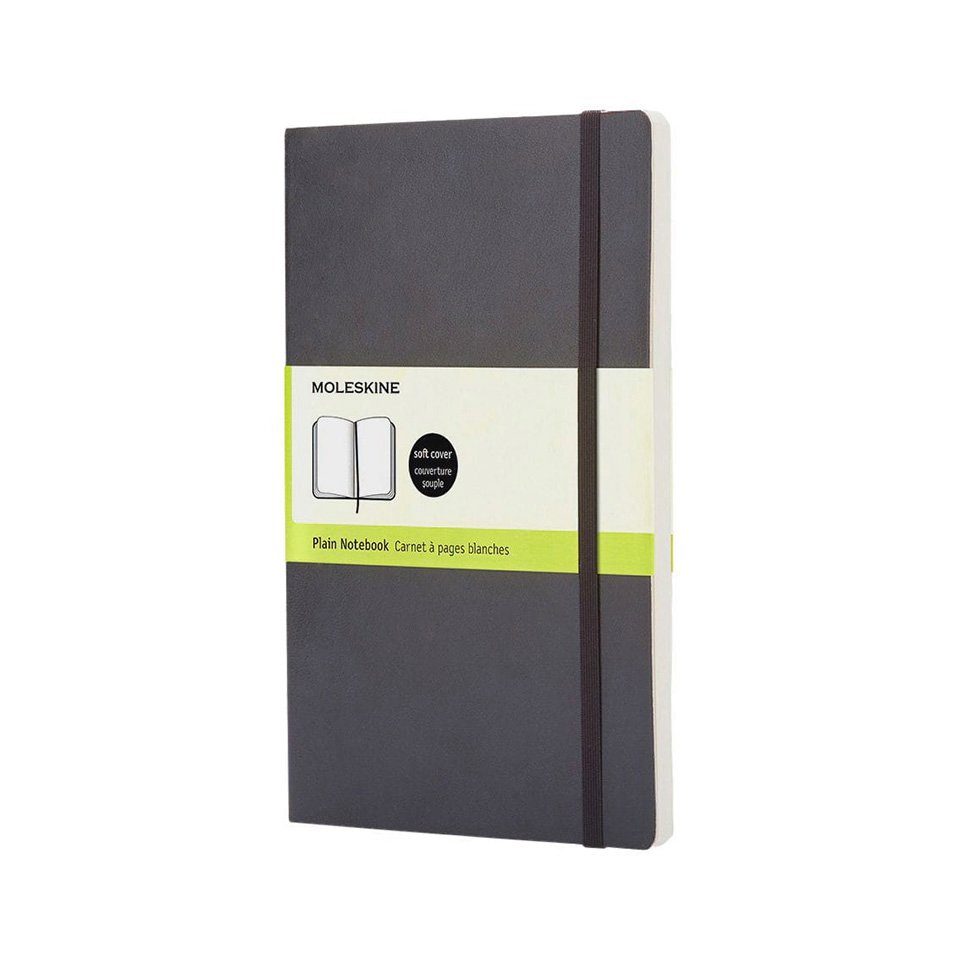 MOLESKINE Notizbuch Classic Notizbuch Large DINA5 BLANKO. Reduzierter Preis € 14,59. Unverbindliche Preisempfehlung € 16,90, (€ 14,59 pro 1 Stk)