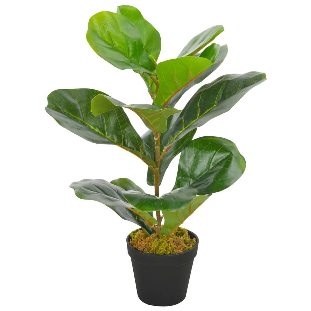 cm, cm Topf Geigen-Feige mit 45 Kunstpflanze Pflanze furnicato, Höhe Künstliche Grün 45