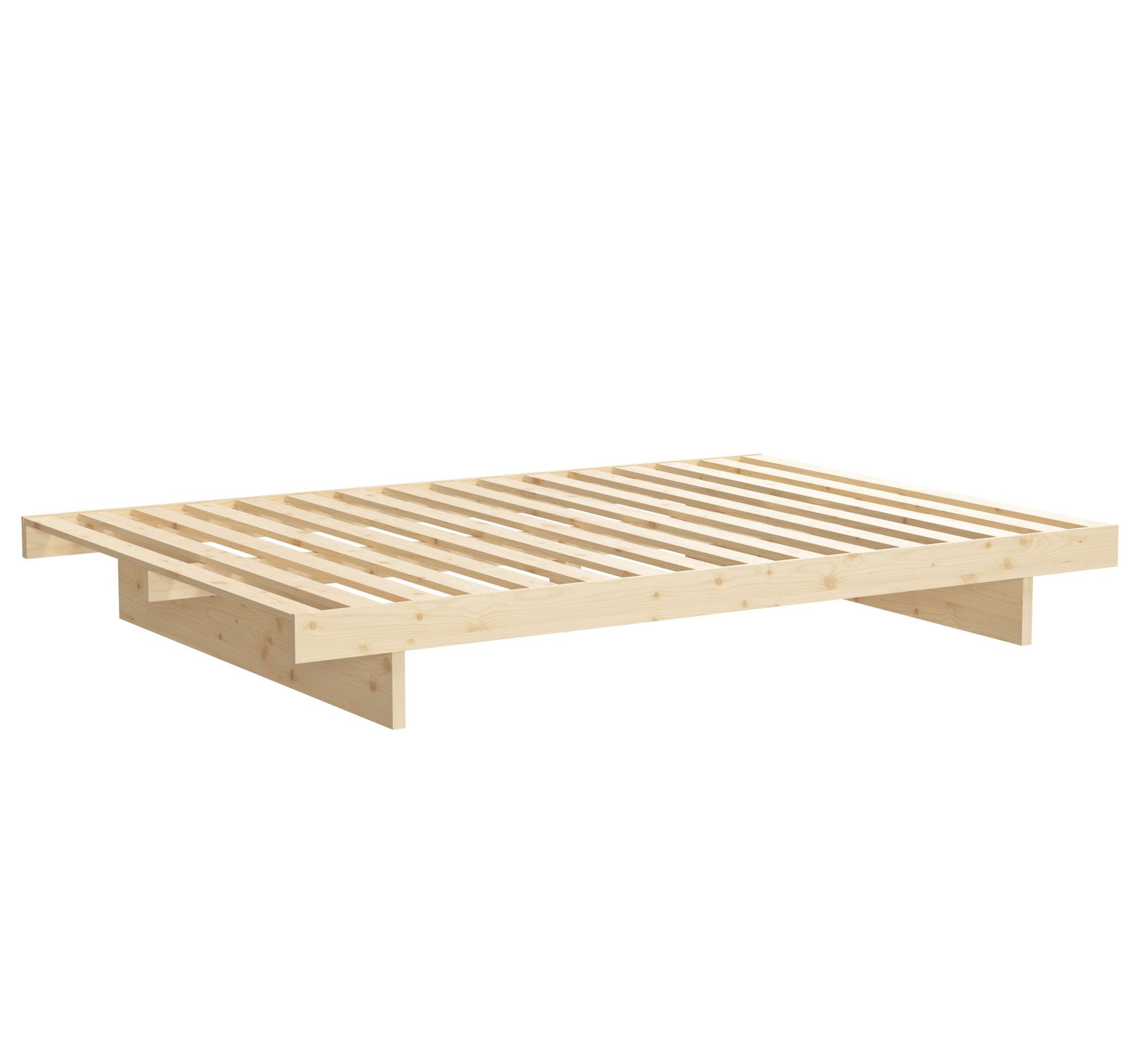 Karup Design Bettgestell Kanso Bed, Stauraumbett, Bett mit oder ohne Schubladen, Bett mit/ohne Schubladen, inkl Lattenrost, FSC®zertifiert