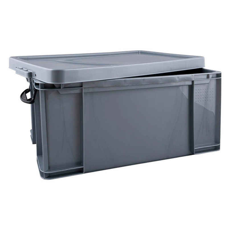 REALLYUSEFULBOX Aufbewahrungsbox 1 Aufbewahrungsbox 64 Liter - silber