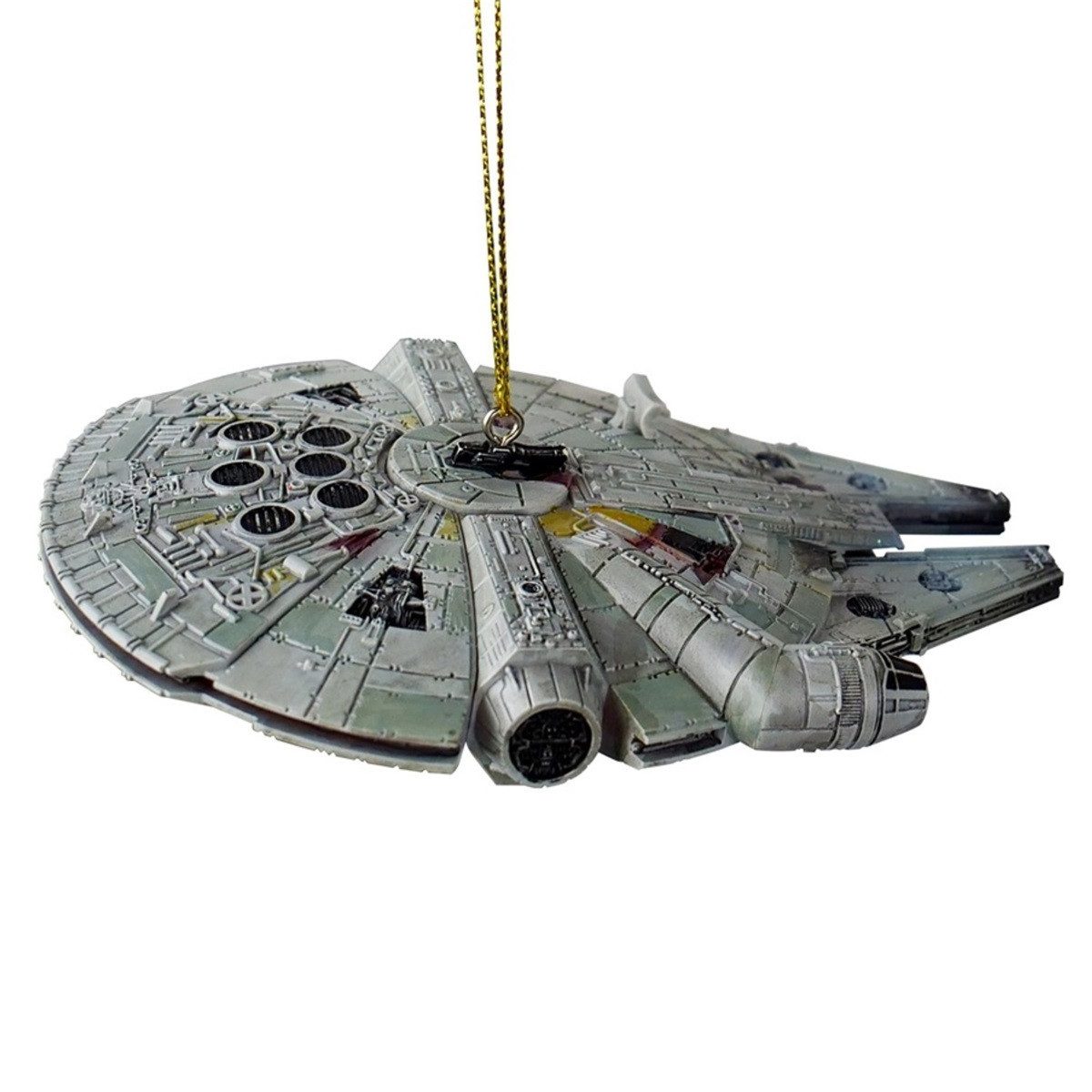 Disney Weihnachtsbaumkugel Christbaumkugel 3D Millenium Falcon 12 cm Star Wars Baumschmuck