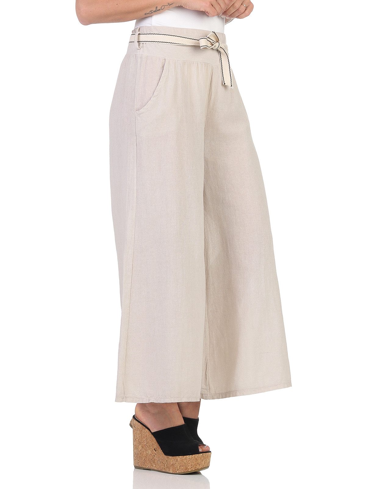 Mississhop Haremshose Vielseitige Boho-Chic Baumwollhose 100 günstig online kaufen