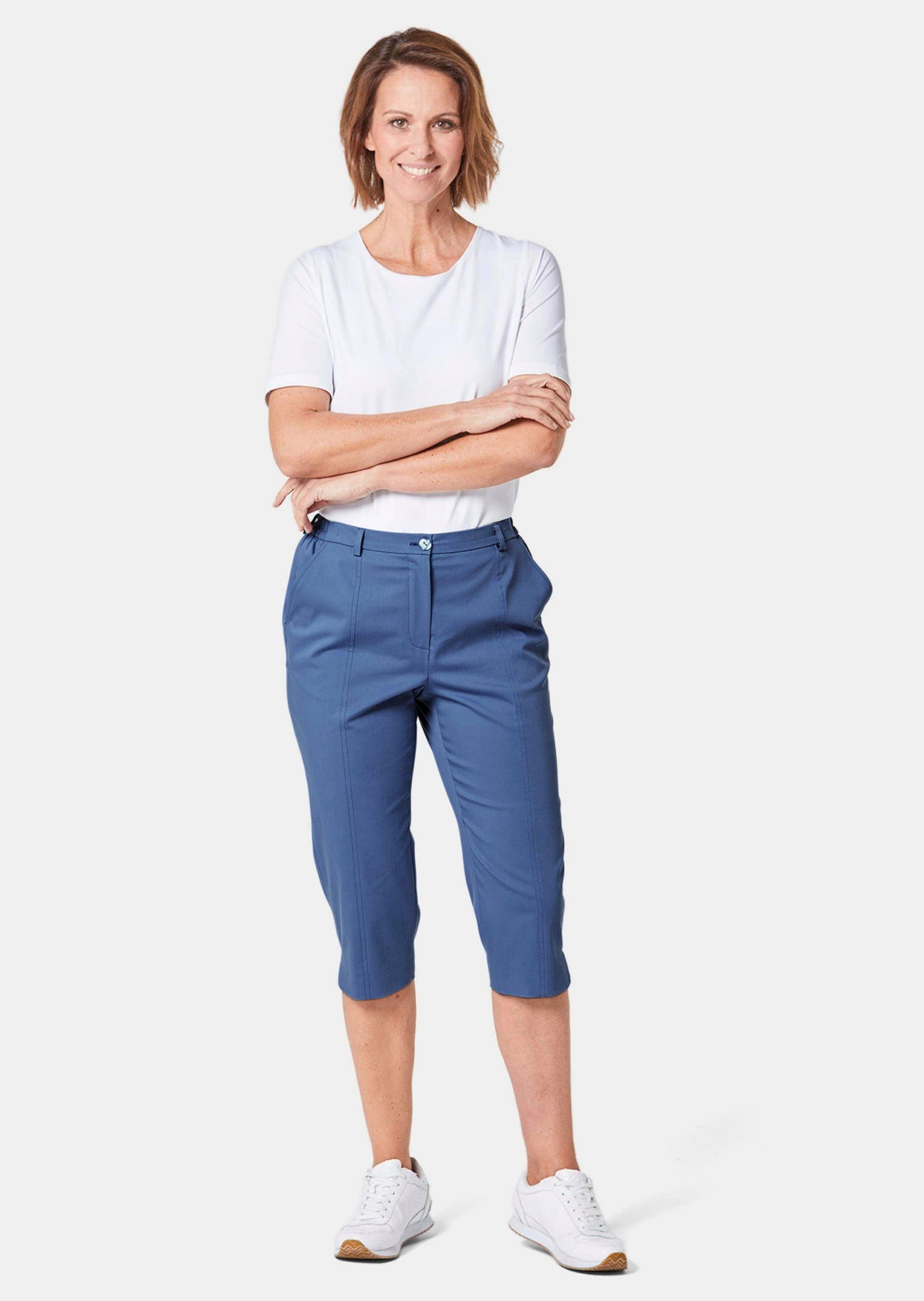 GOLDNER Caprihose Sportive Capri-Hose aus trageangenehmen günstig online kaufen