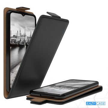 EAZY CASE Handyhülle Flipcase für Samsung Galaxy A23 5G 6,6 Zoll, Tasche Klapphülle Handytasche zum Aufklappen Etui Kunstleder Schwarz