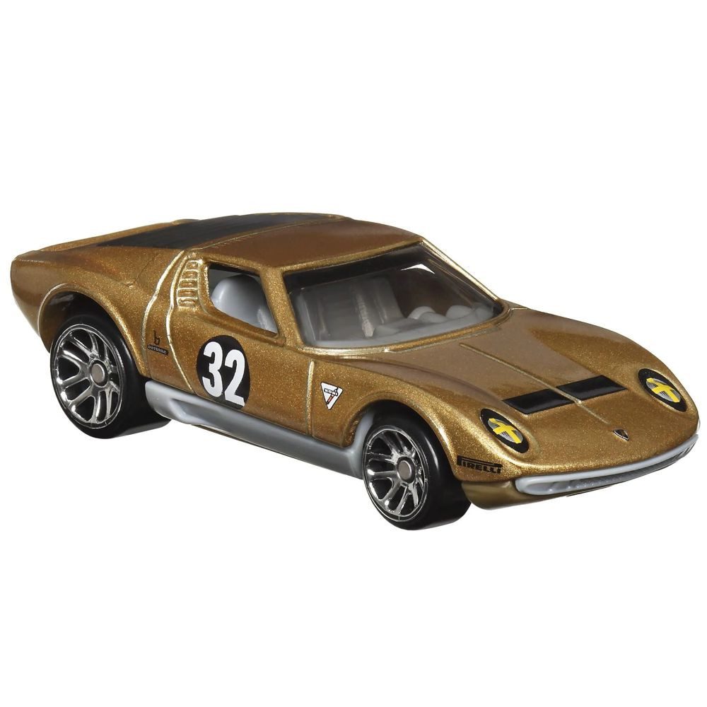 Hot Wheels Spielzeug-Rennwagen 1971 Lamborghini Miura SV HRV03 Hot Wheels Vintage Racing Club