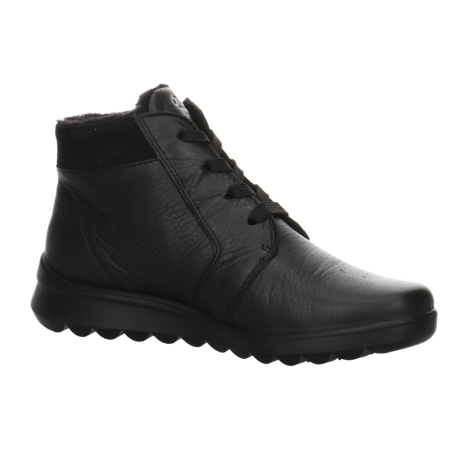 Stiefel Ara Schuhe schwarz Boots Damen Stiefelette 046874 Lederkombination Toronto