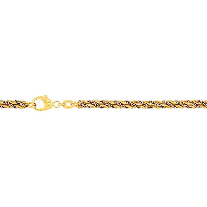 HOPLO Goldarmband 3 3 mm 18 5 cm 333 - 8 Karat Gold Armkette Kordelkette massiv Gold hochwertige Goldkette 4 3 g