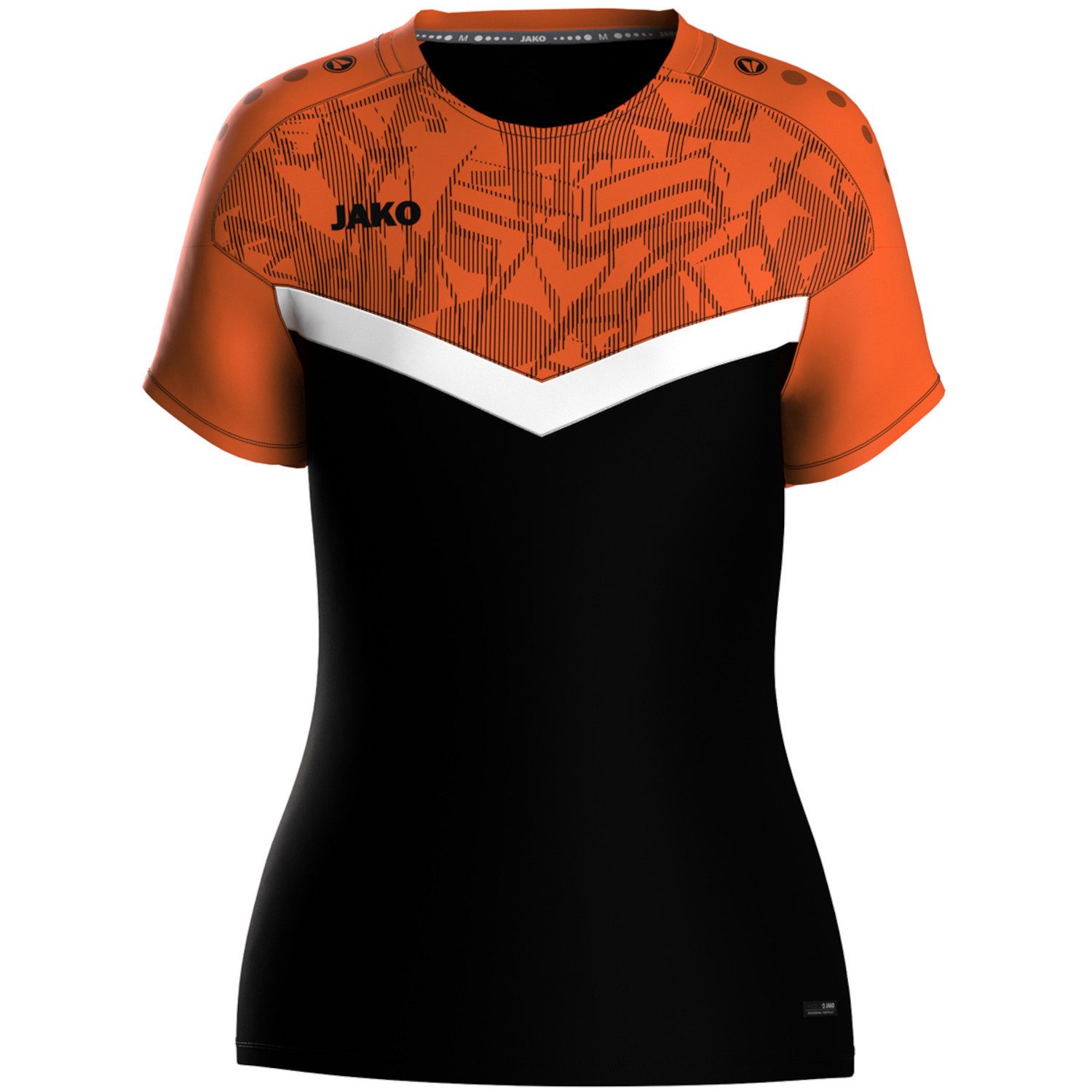 schwarz/neonorange