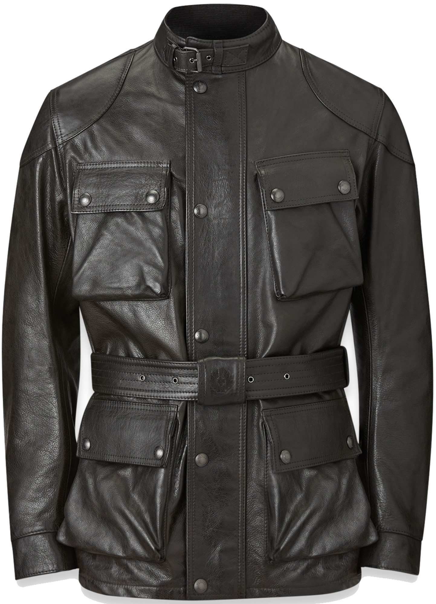 Belstaff Motorradjacke Trialmaster Motorrad Lederjacke Ellenbogenprotektoren enthalten,Schulterprotektoren enthalten