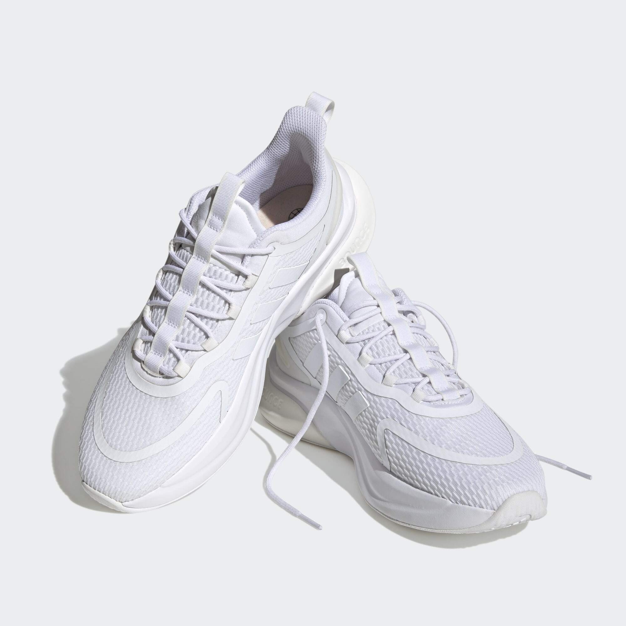 adidas Sportswear ALPHABOUNCE+ BOUNCE SCHUH Sneaker Cloud White / Cloud White / Core White