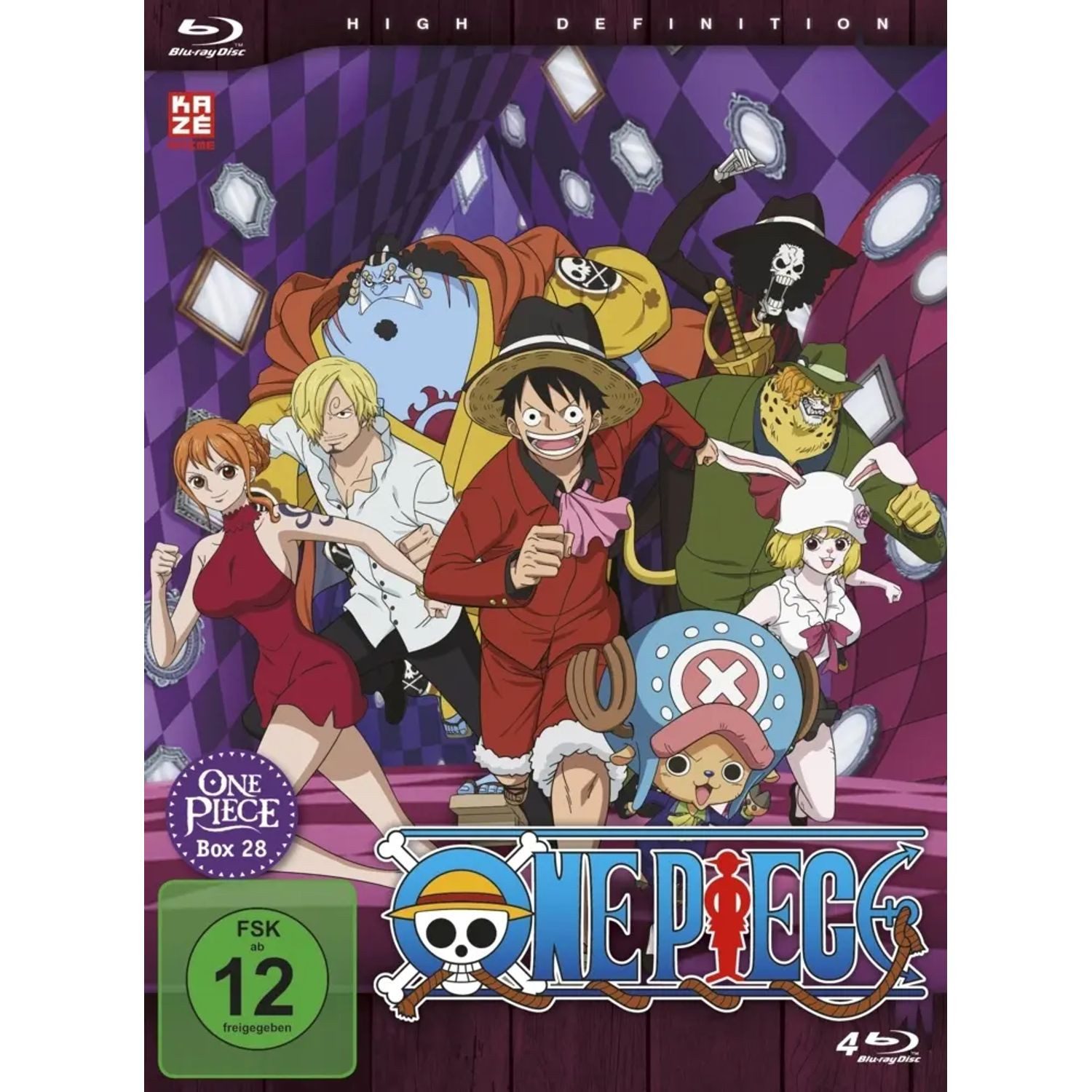 Crunchyroll Blu-ray One Piece - TV-Serie - Box 28 (Episoden 829-853) [4 Blu-rays]