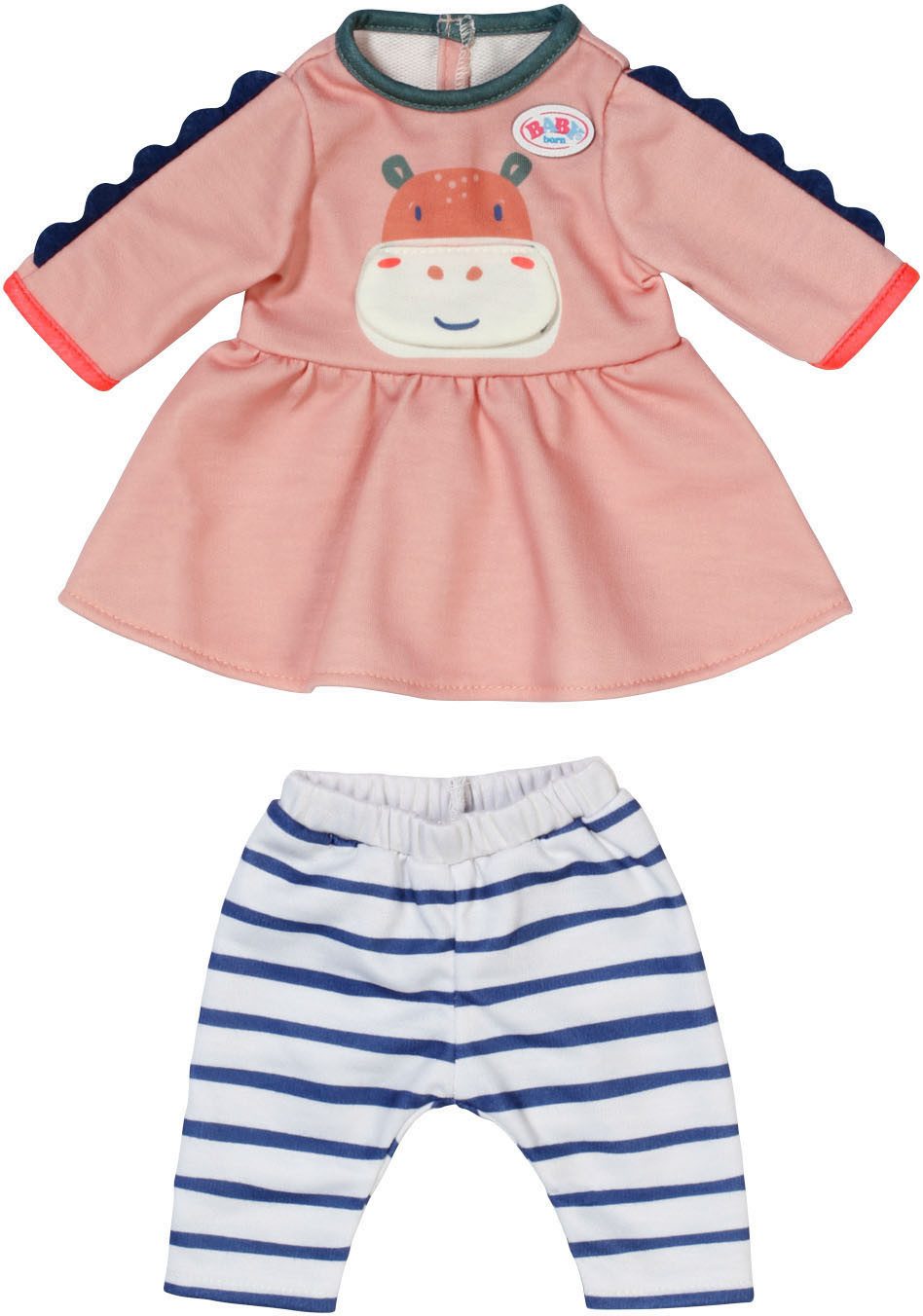 Baby Born Puppenkleidung Kleid Dschungel, 36 cm, mit Kleiderbügel günstig online kaufen