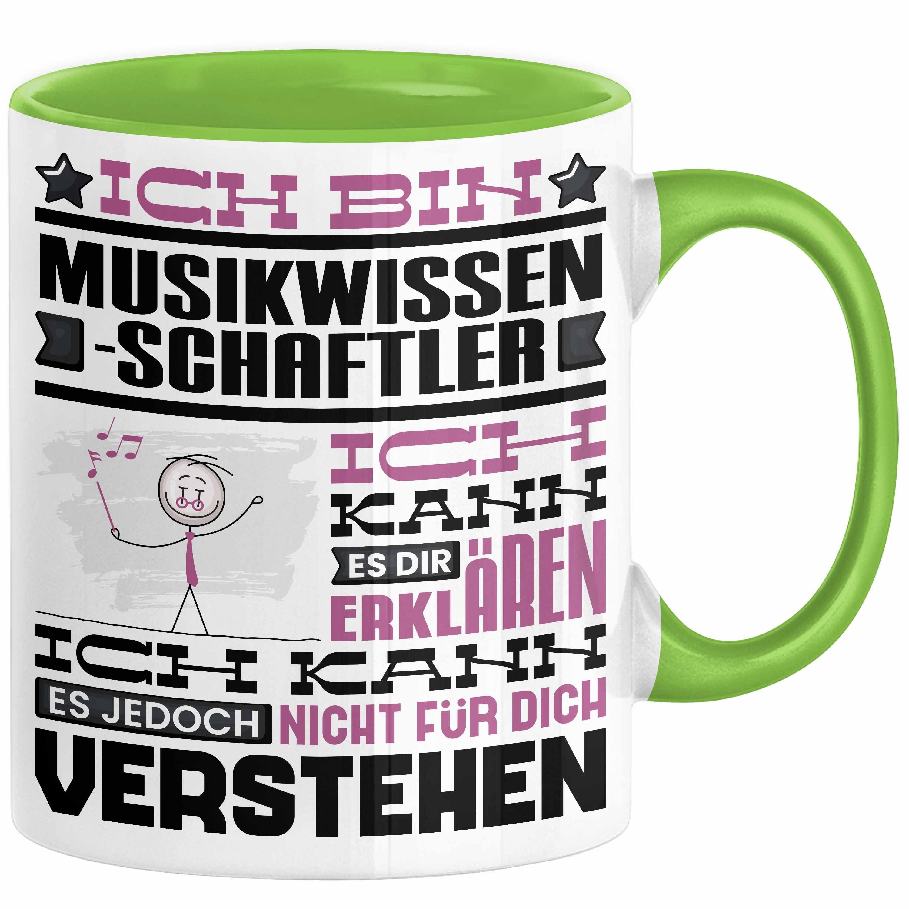 Tasse Musikwissenschaftler Geschenk Tasse Lustige Geschenkdiee für einen Mus